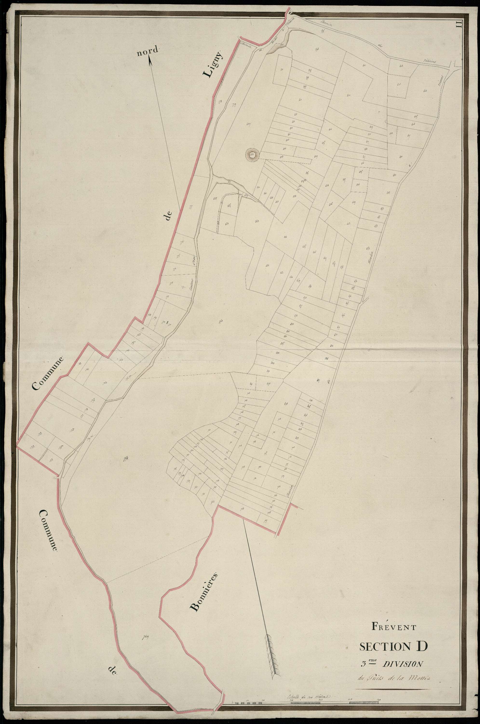 Frévent - Section D, 3e feuille