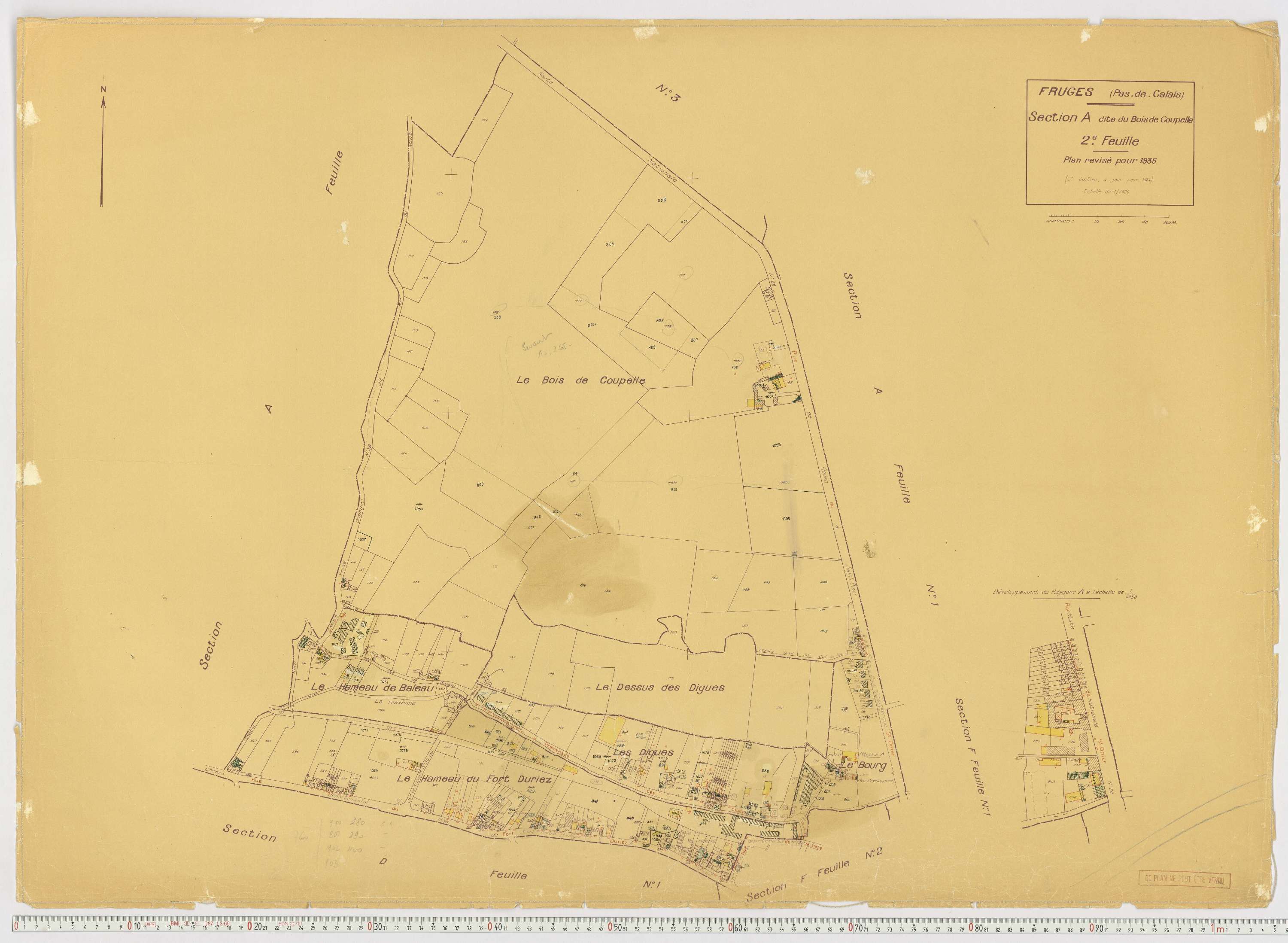 Fruges - Section A, feuille 2.