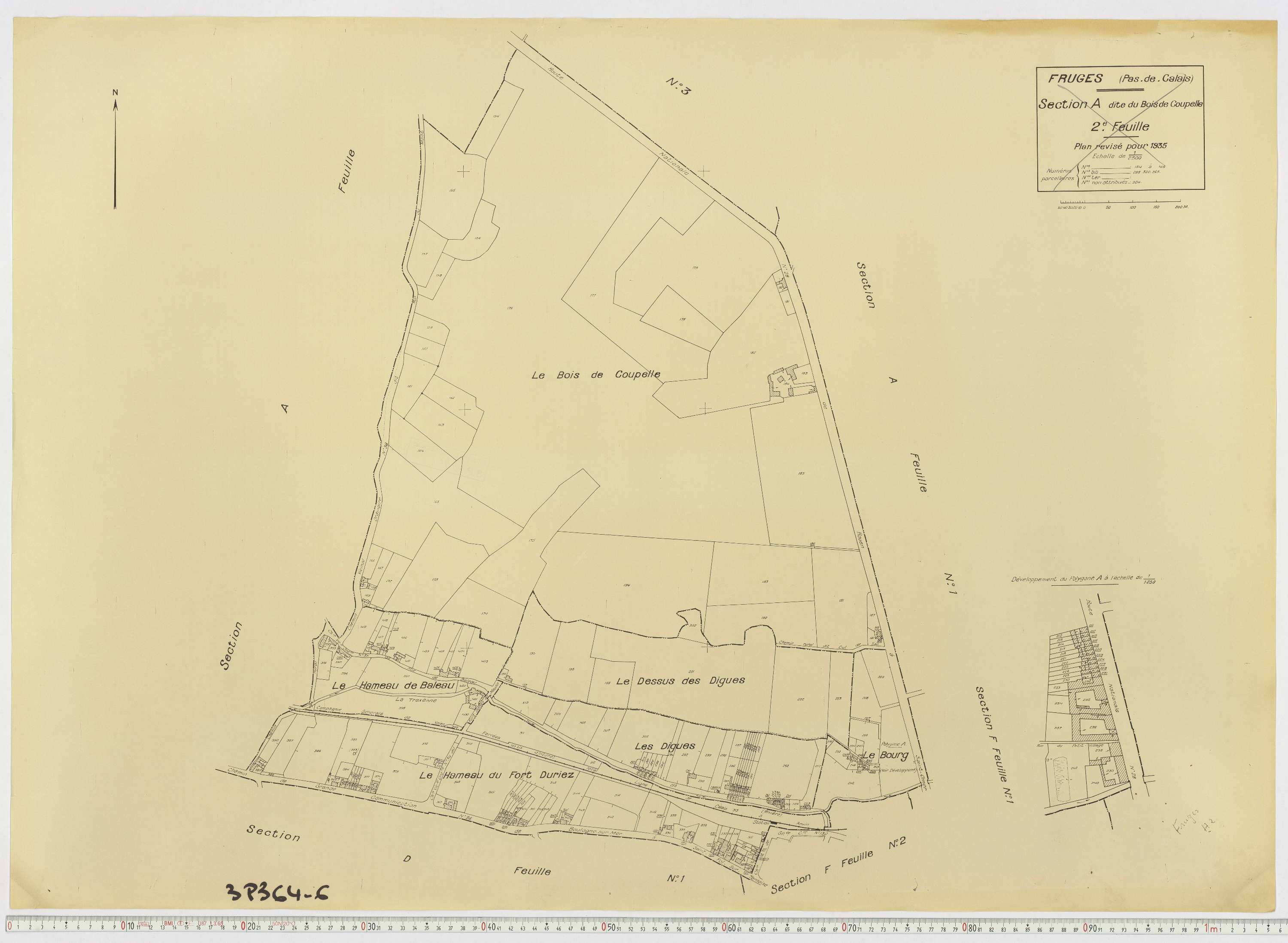 Fruges - Section A, feuille 2.