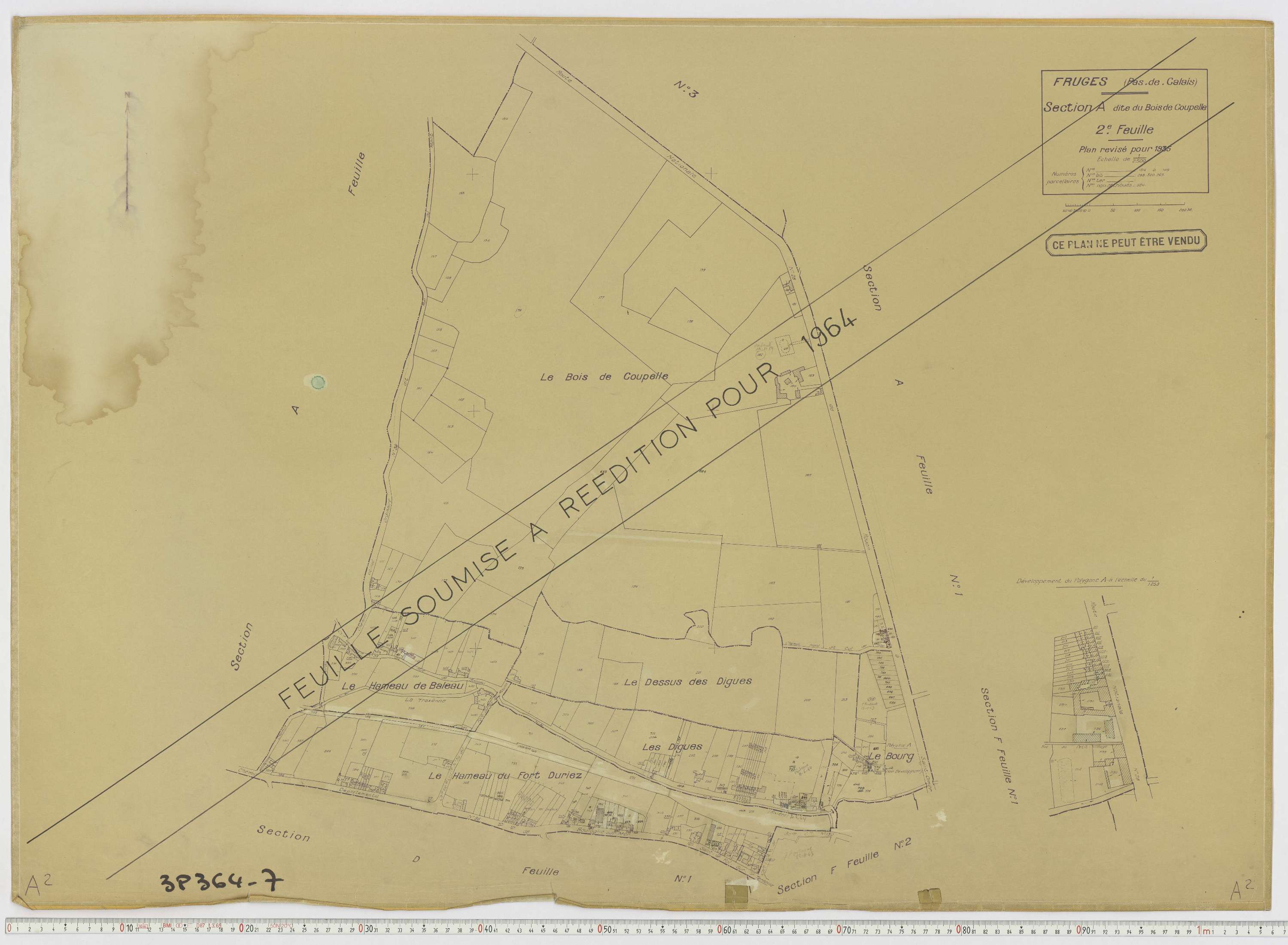 Fruges - Section A, feuille 2.