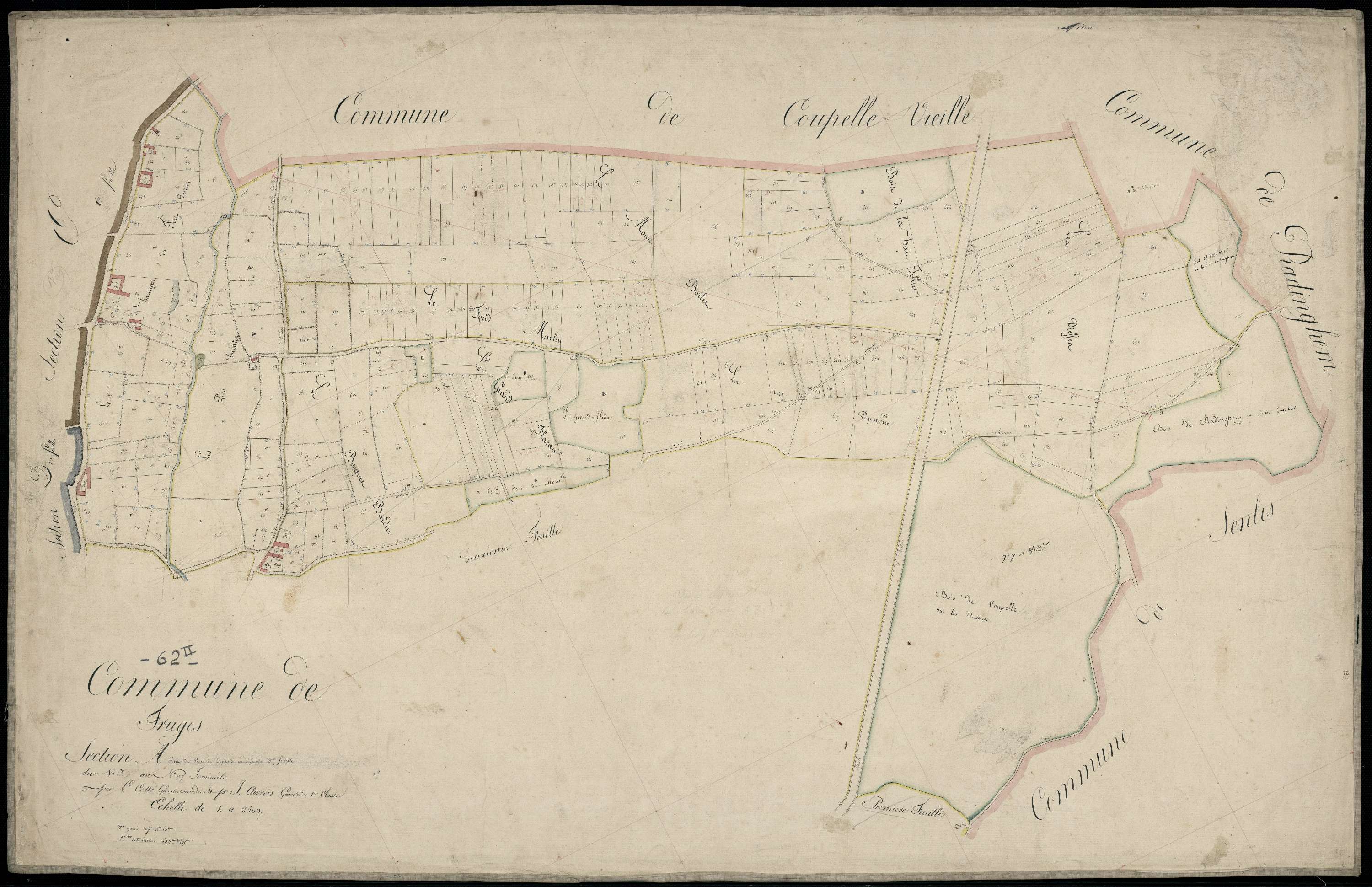 Fruges - Section A, 3e feuille