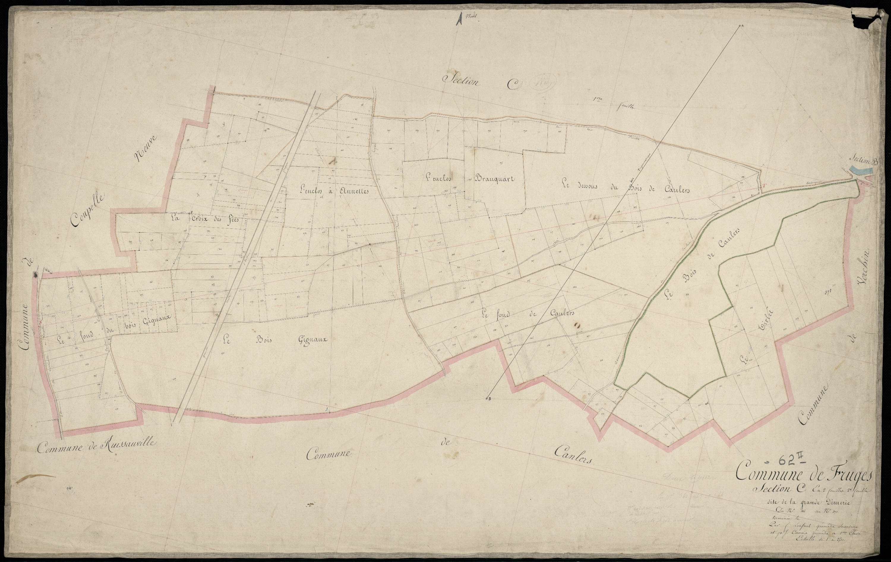 Fruges - Section C, 2e feuille