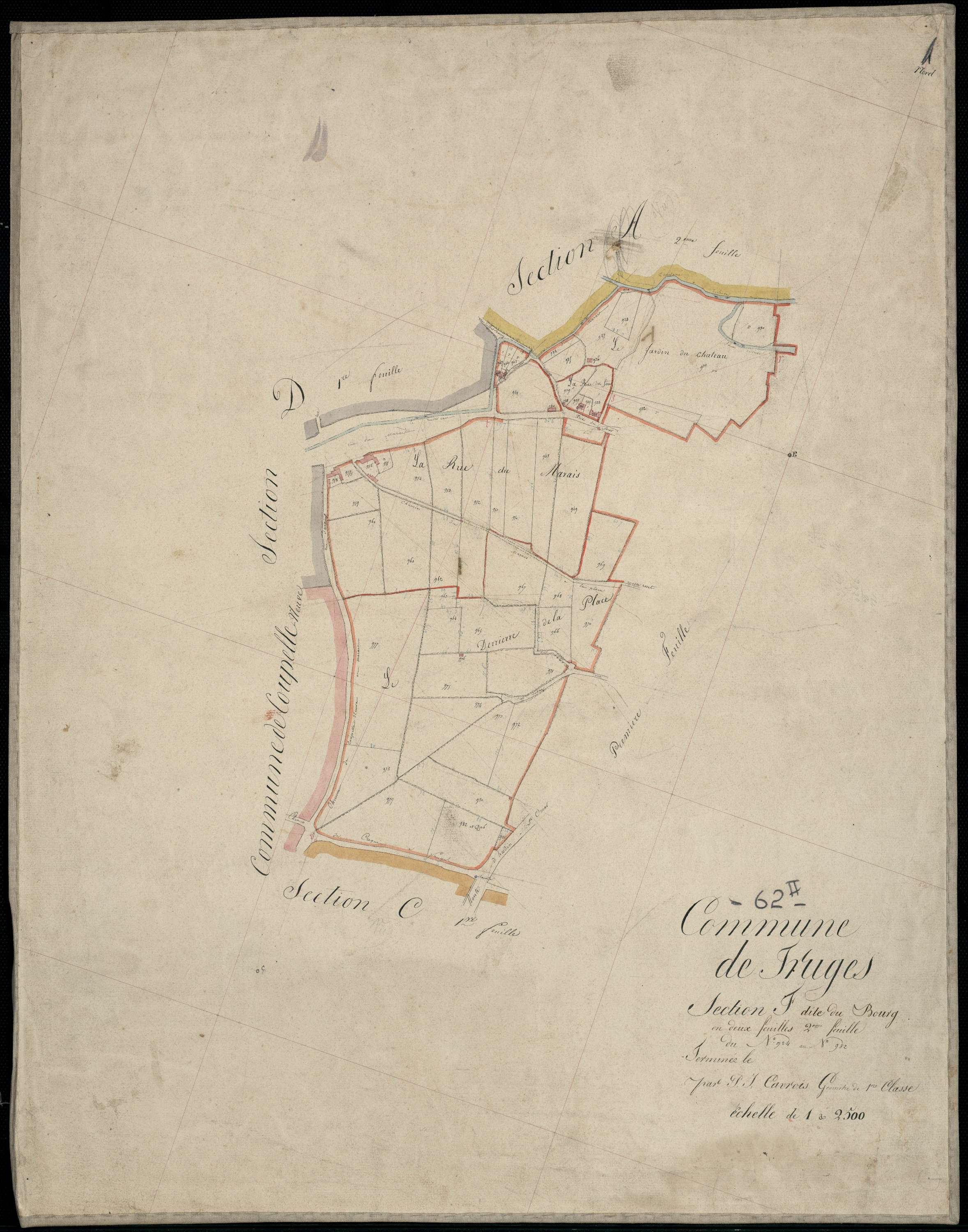 Fruges - Section F, 2e feuille