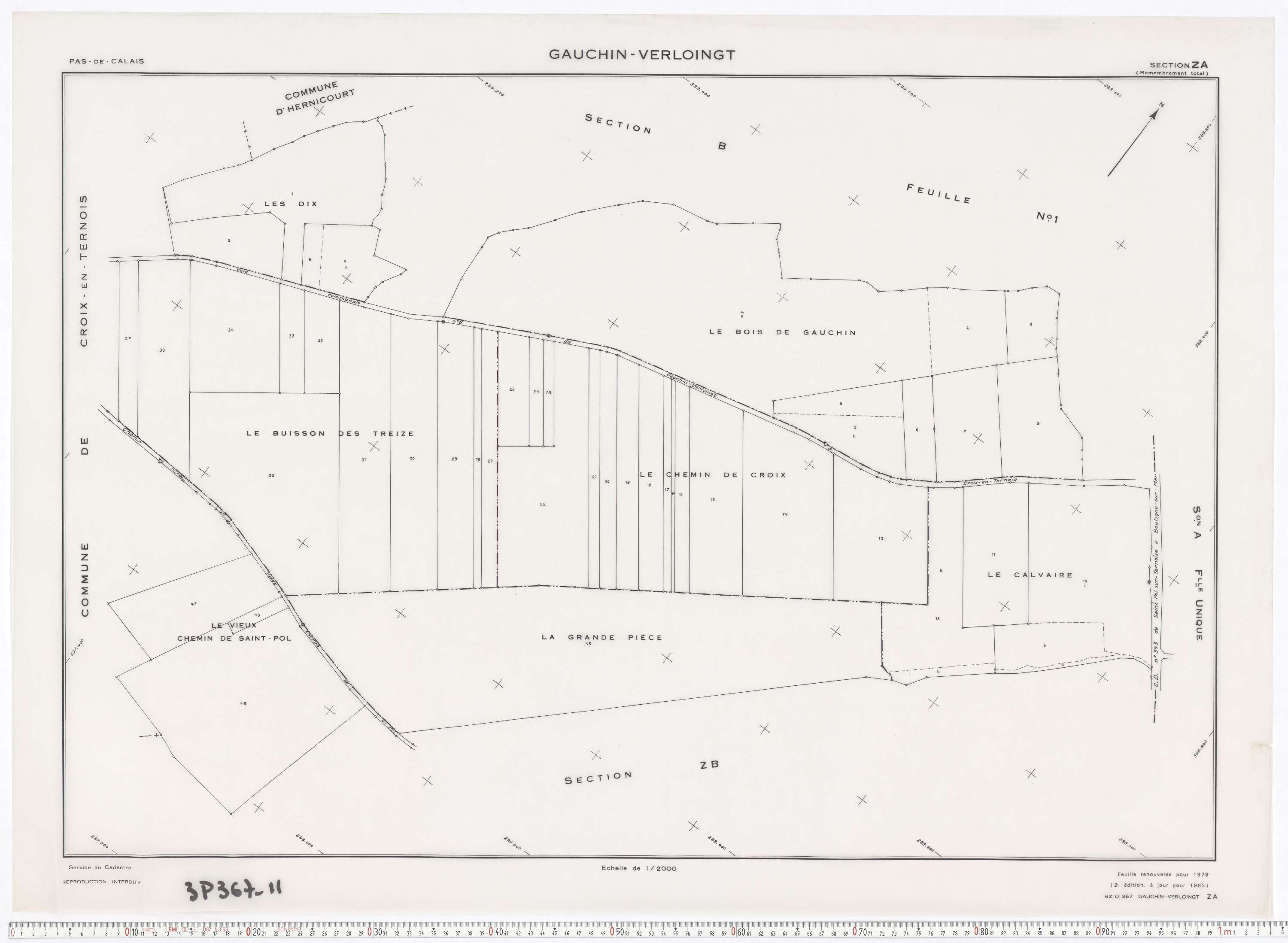Gauchin-Verloingt - Section ZA.