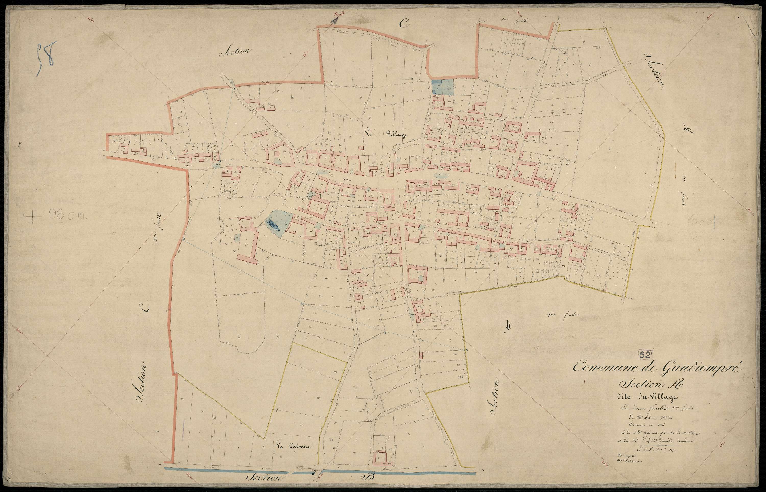 Gaudiempré - Section A, 2e feuille