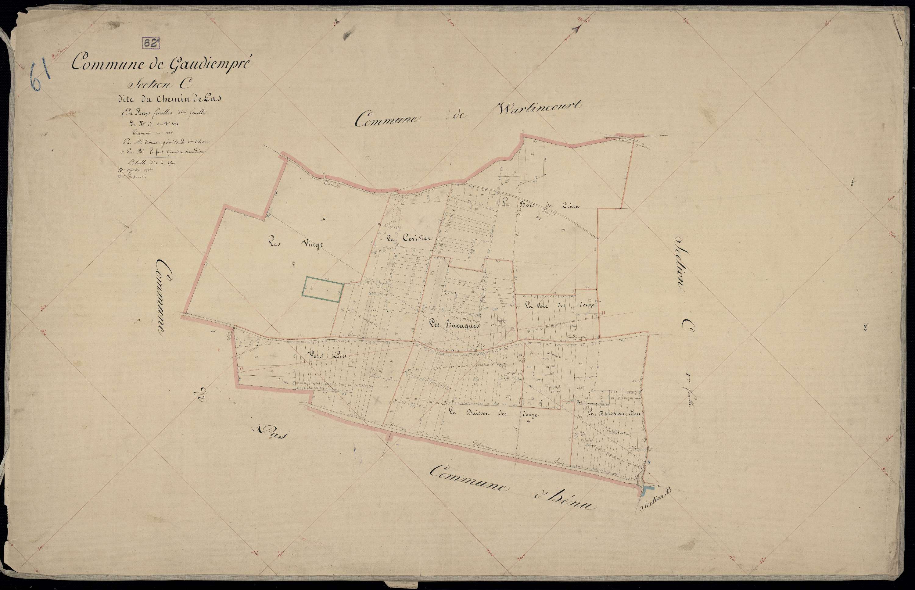 Gaudiempré - Section C, 2e feuille