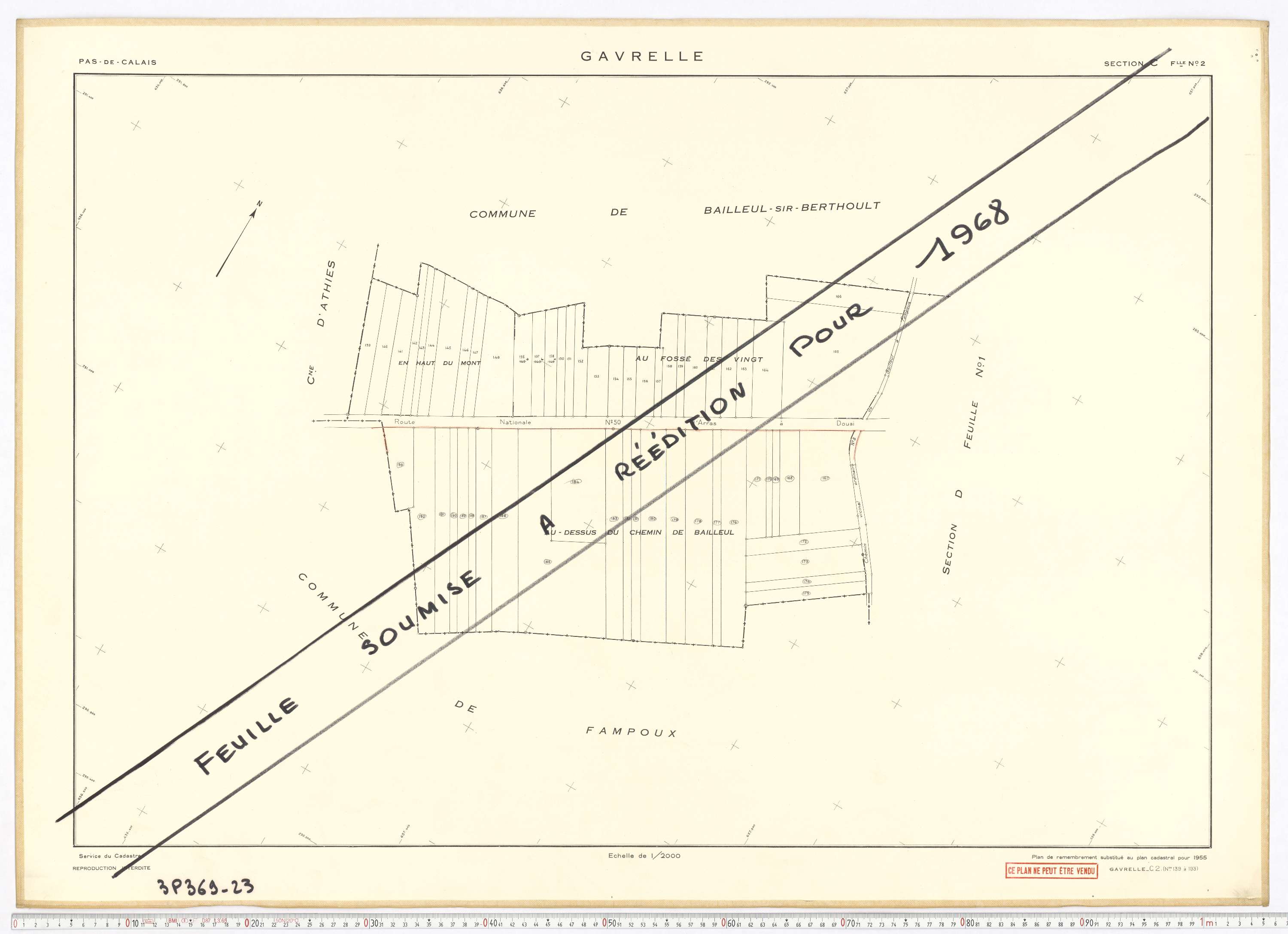 Gavrelle - Section C, feuille 2.