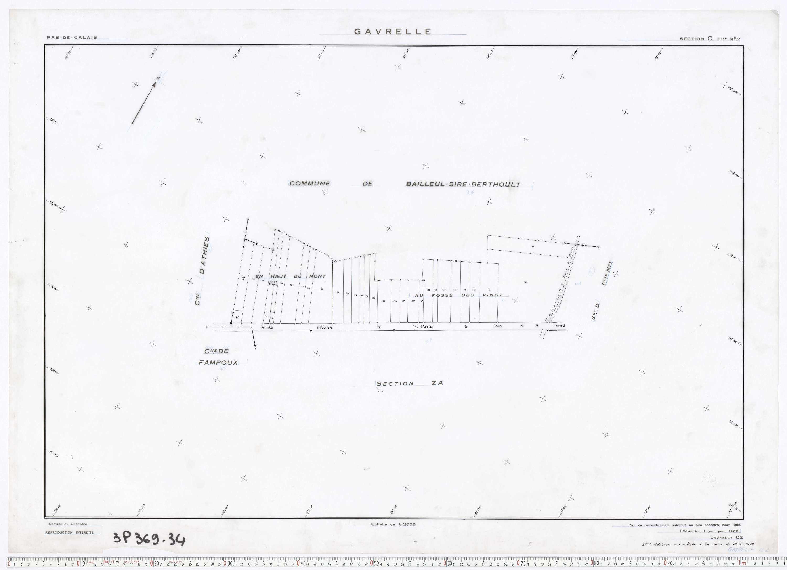 Gavrelle - Section C, feuille 2.