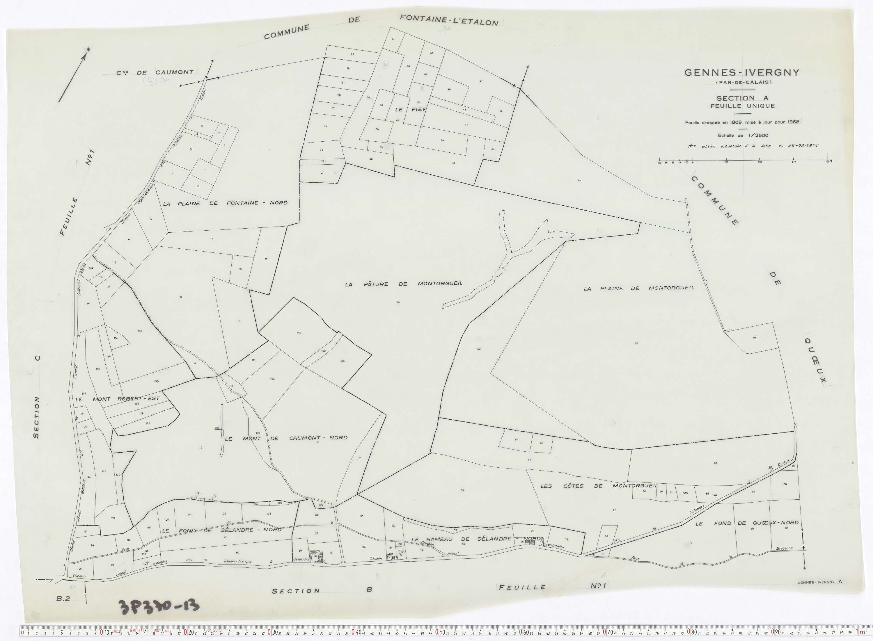 Gennes-Ivergny - Section A.