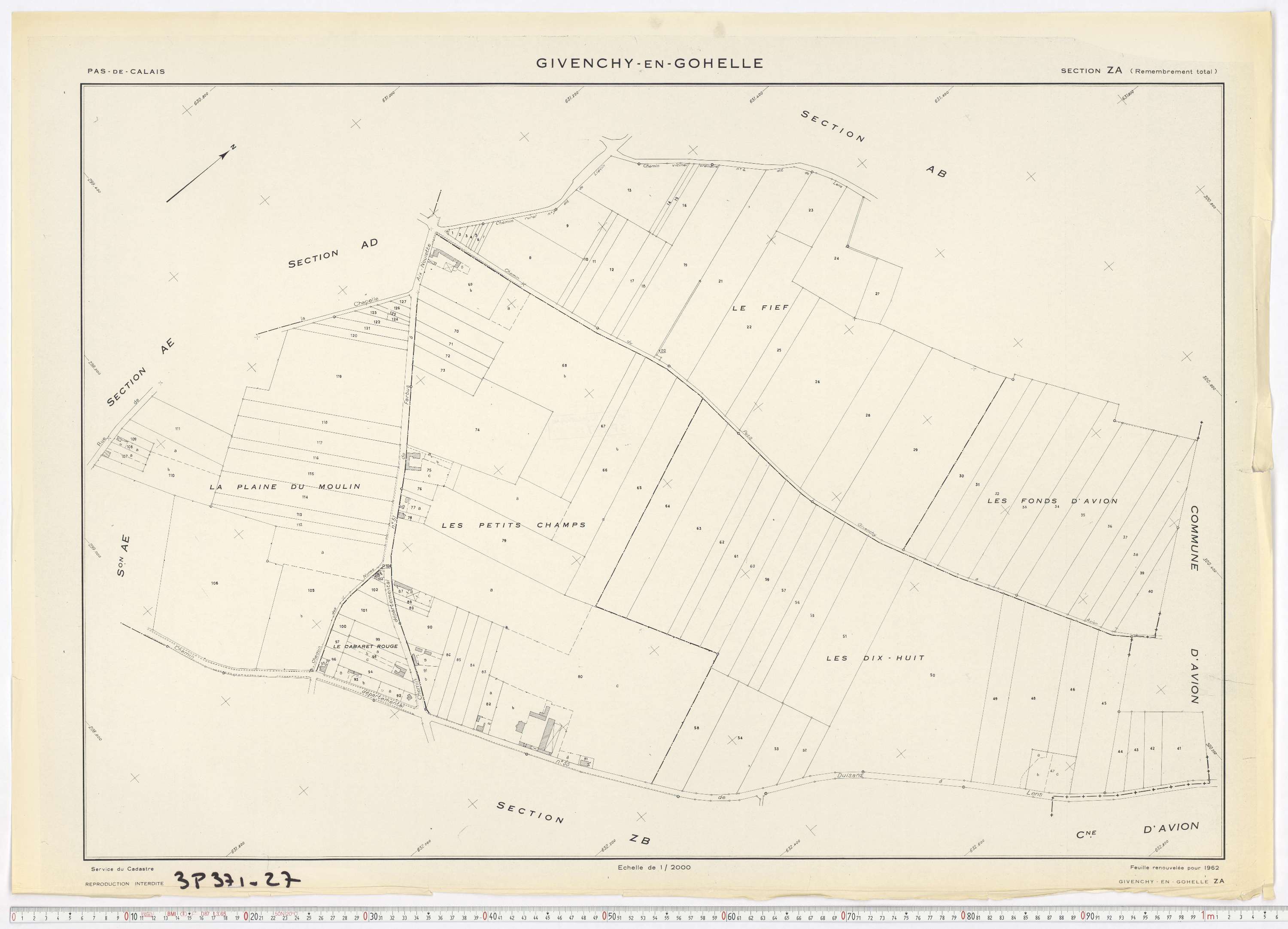 Givenchy-en-Gohelle - Section ZA.