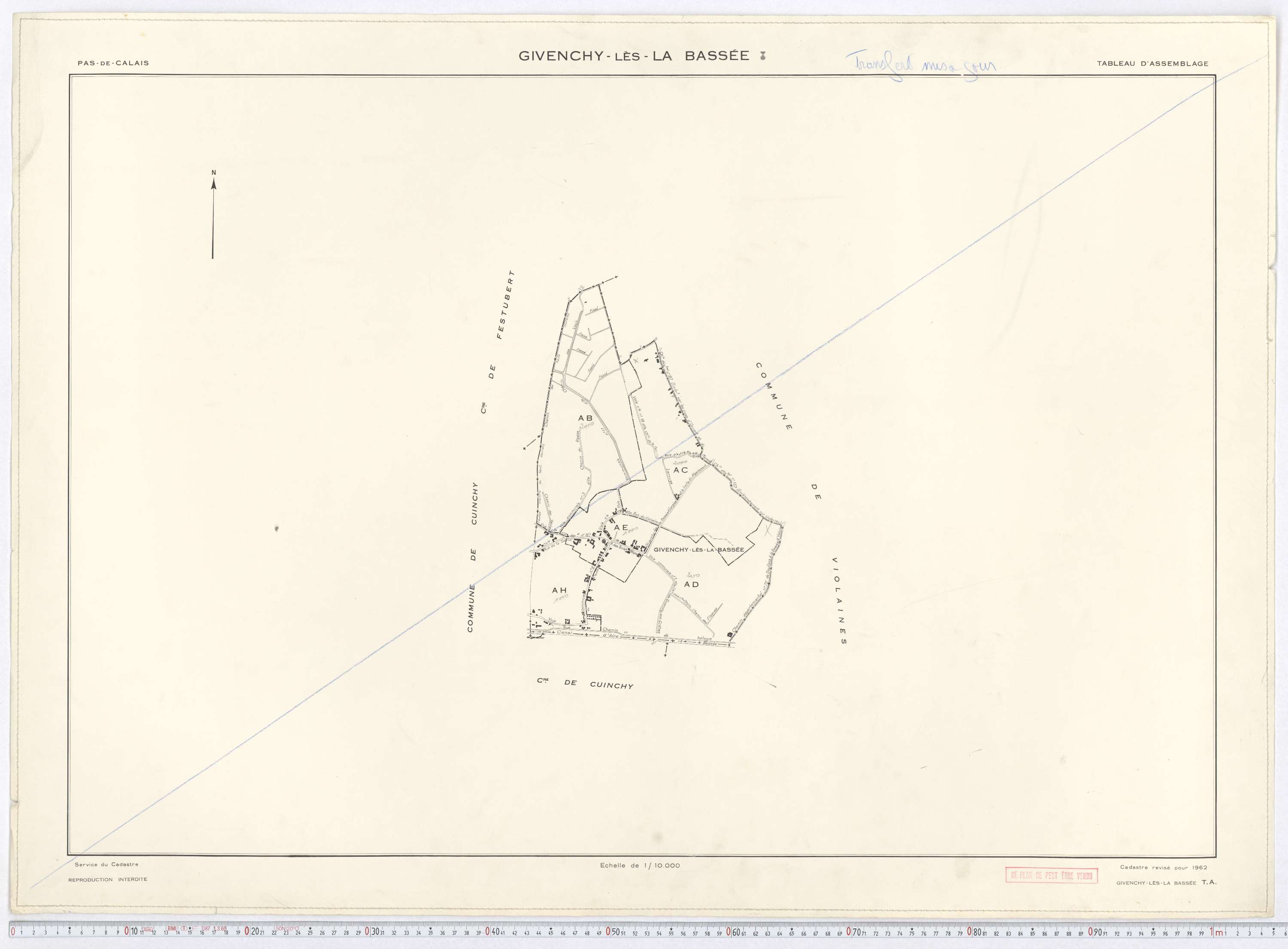 Givenchy-lès-la-Bassée - Tableau d'assemblage.