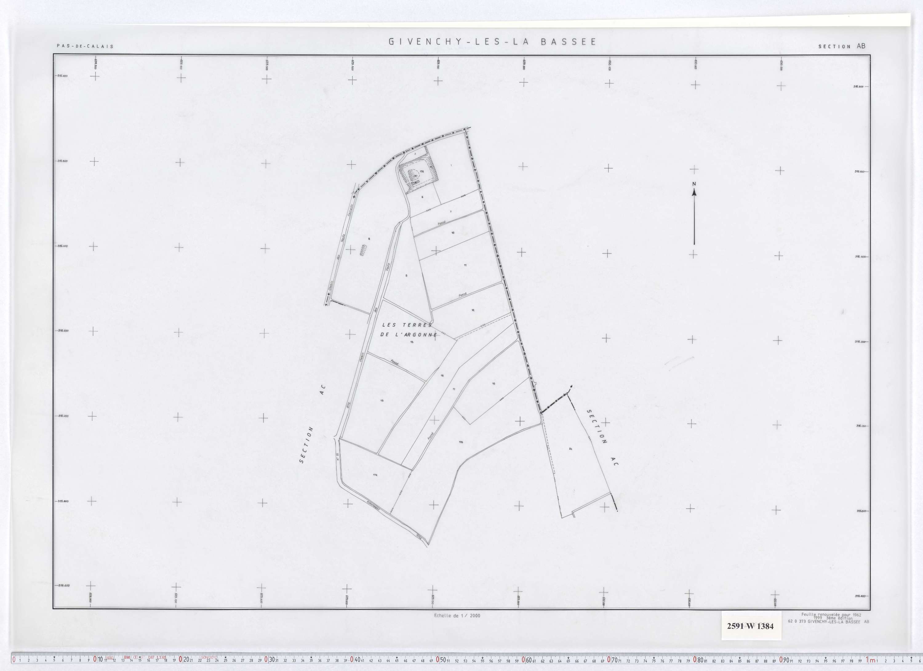Givenchy-lès-la-Bassée - Section AB.