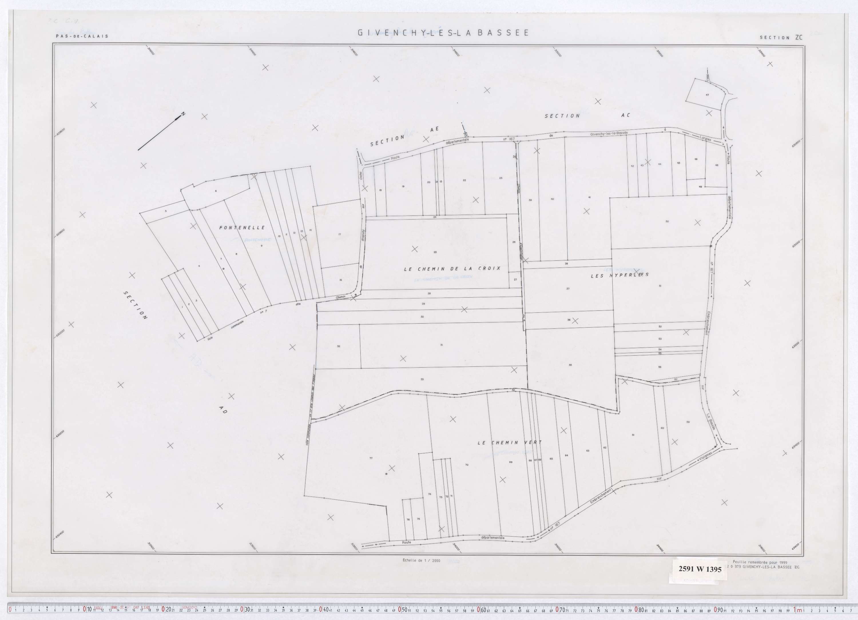 Givenchy-lès-la-Bassée - Section ZC.