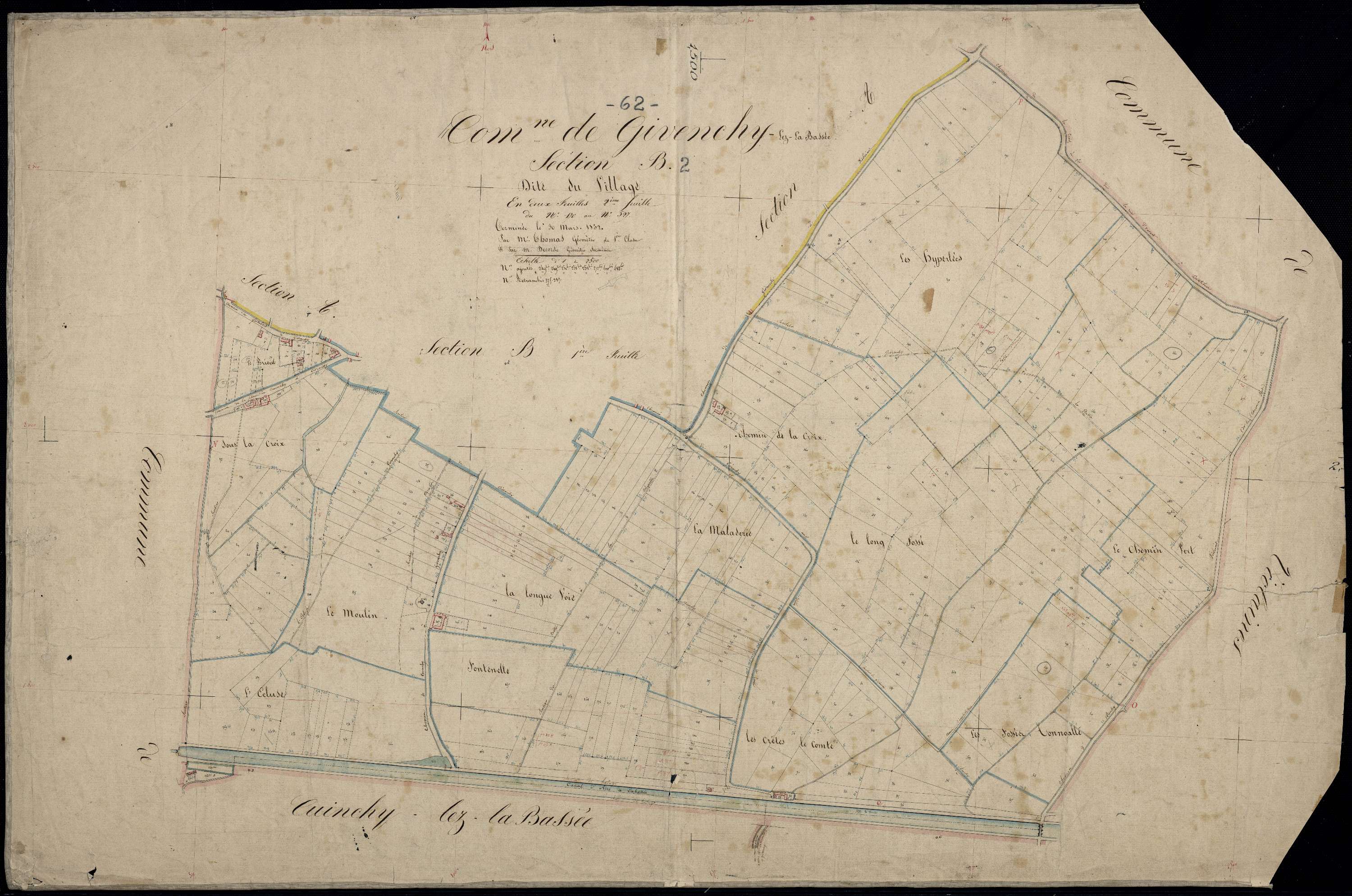 Givenchy-lès-la-Bassée - Section B, 2e feuille
