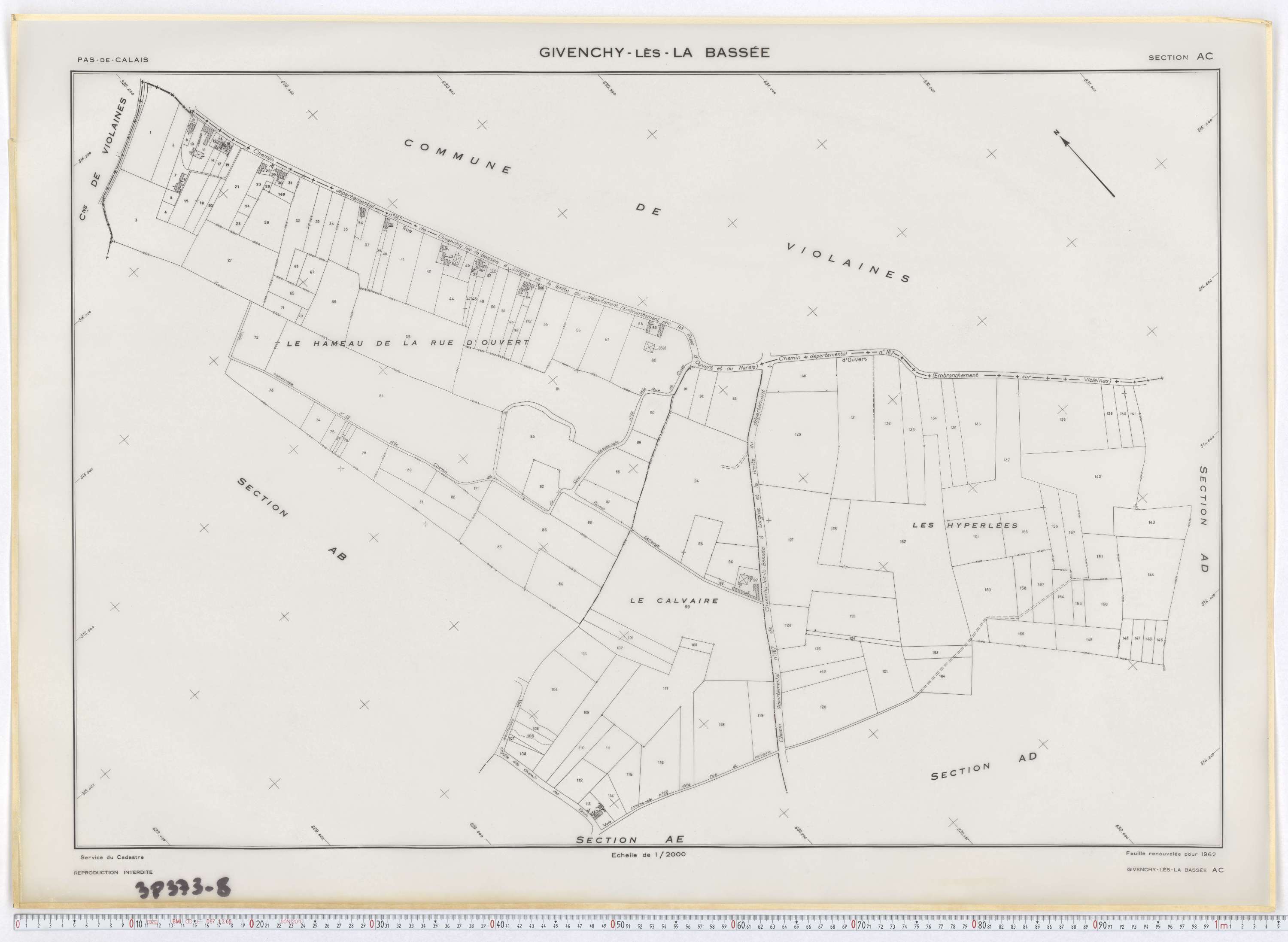 Givenchy-lès-la-Bassée - Section AC.