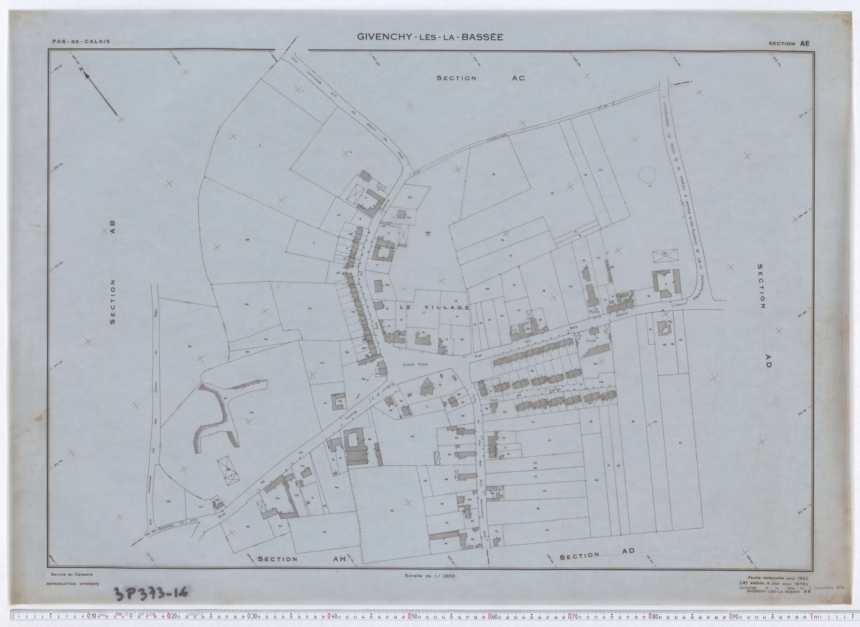 Givenchy-lès-la-Bassée - Section AE.