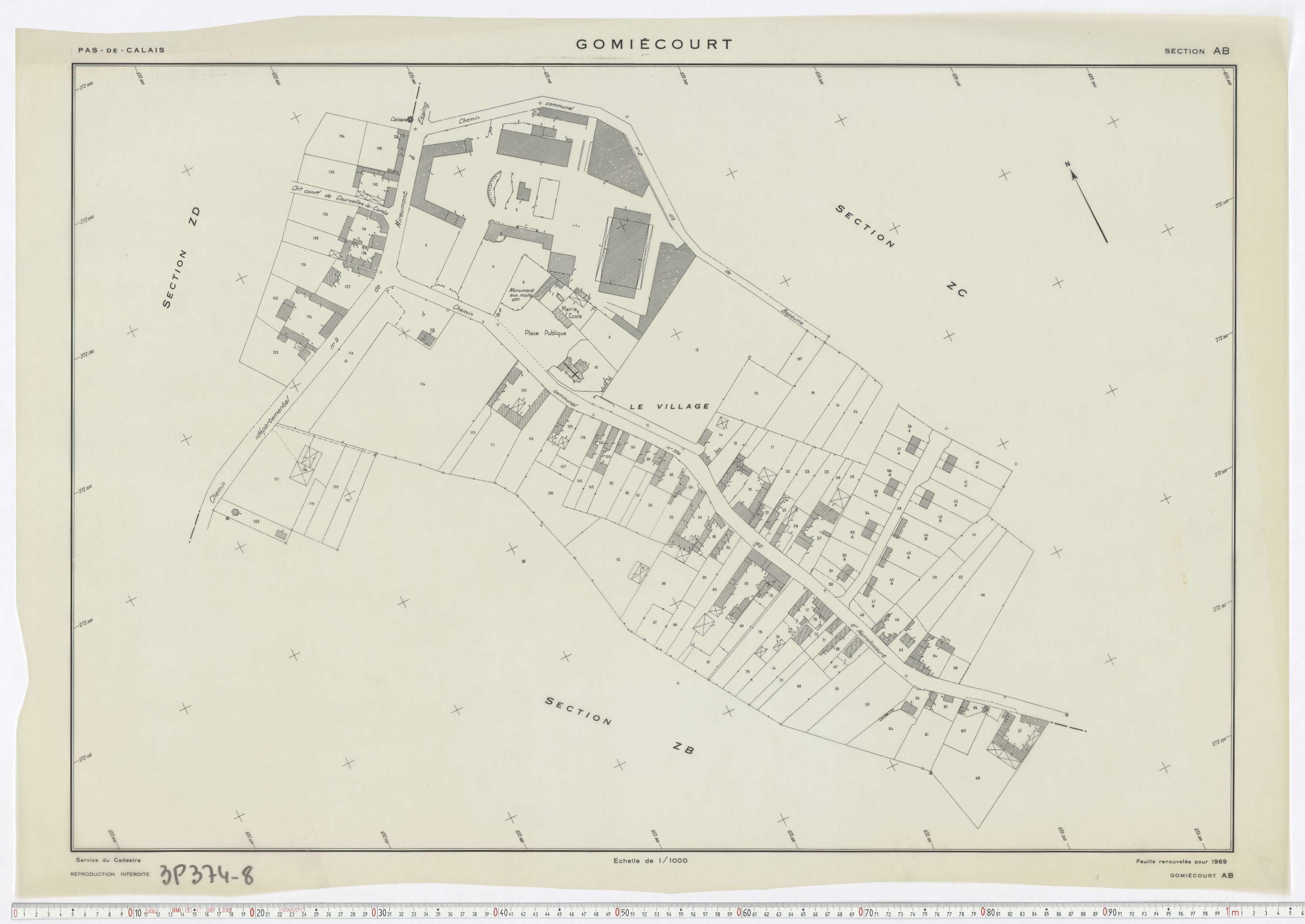 Gomiécourt - Section AB.