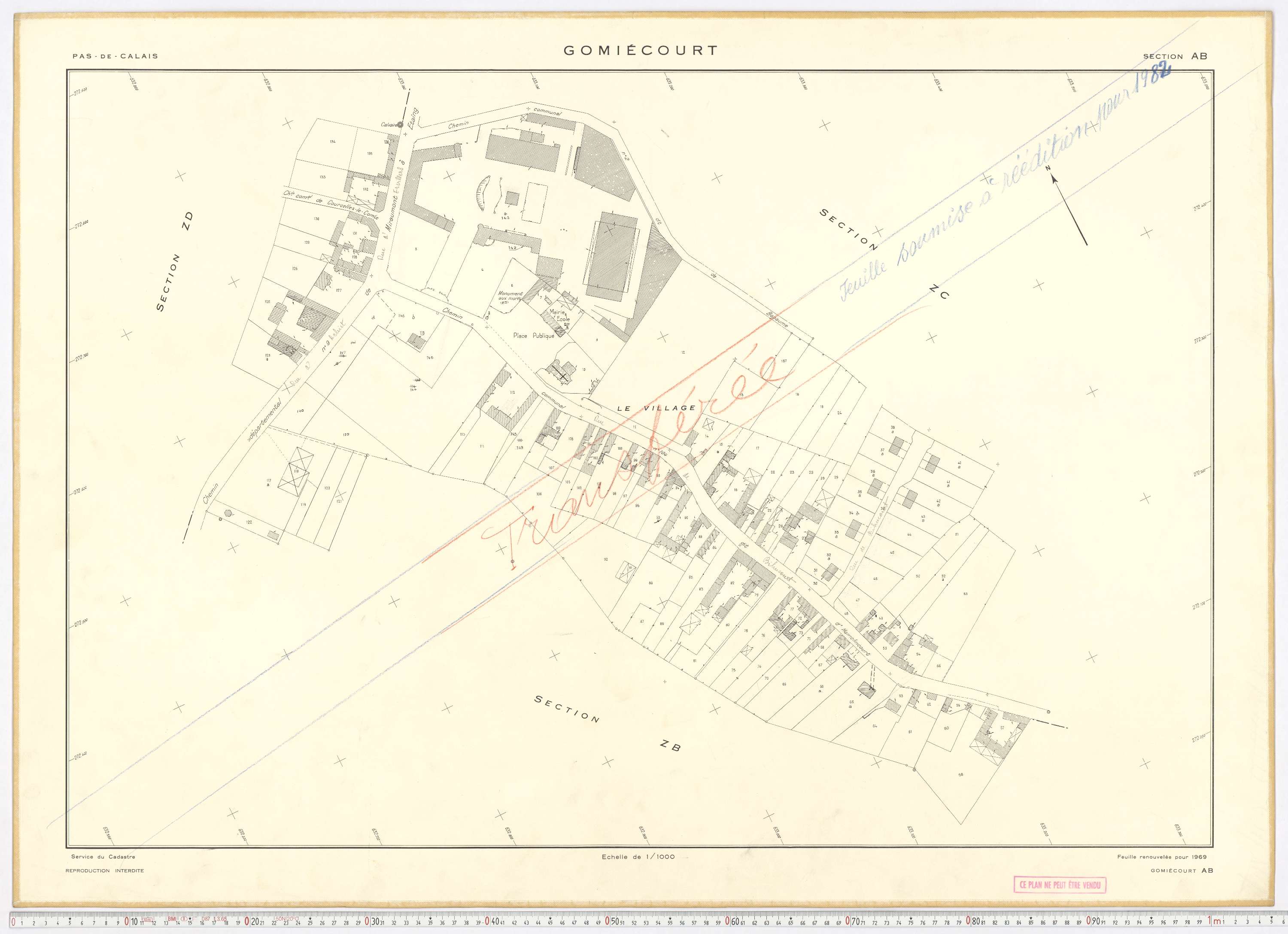 Gomiécourt - Section AB.