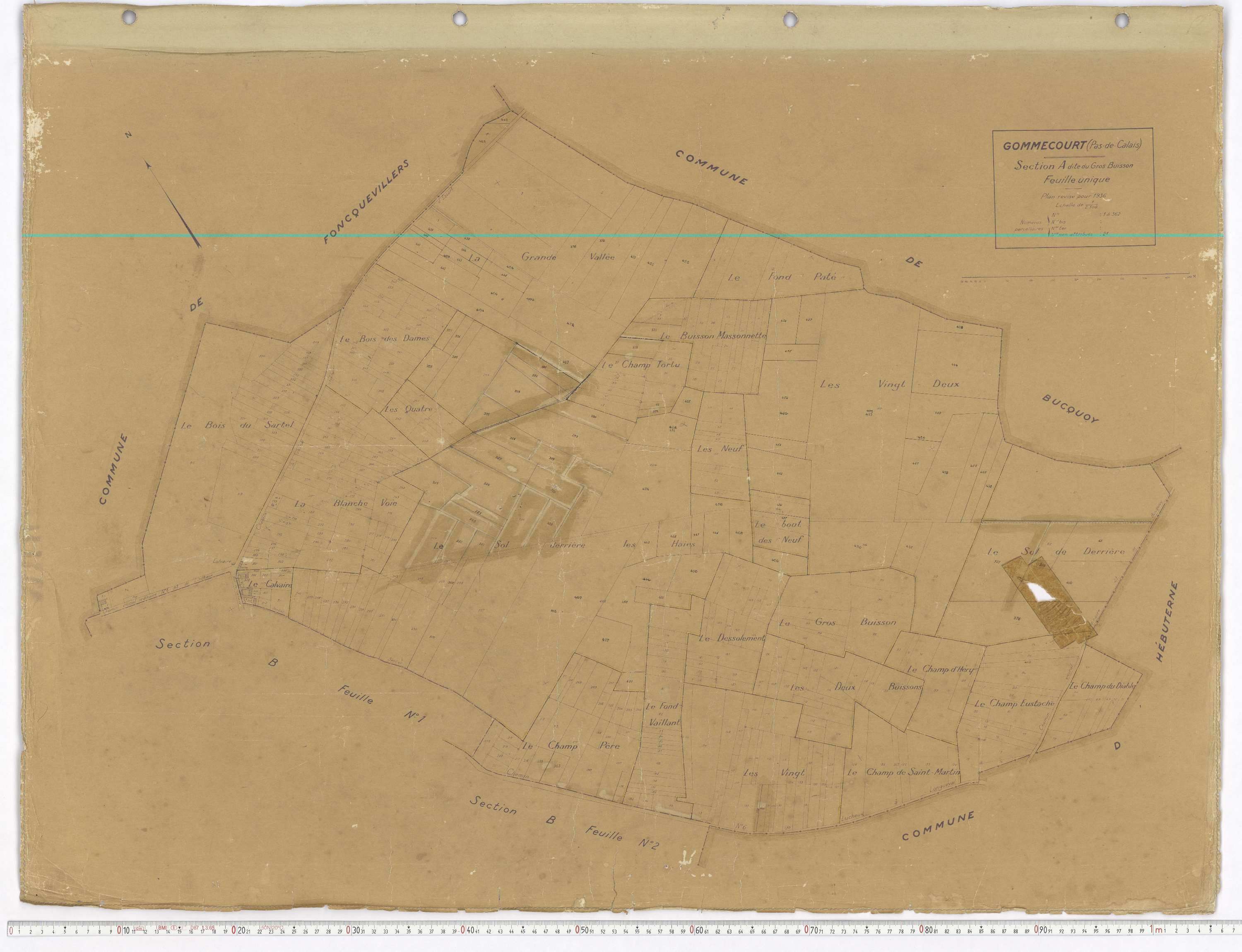 Gommecourt - Section A.