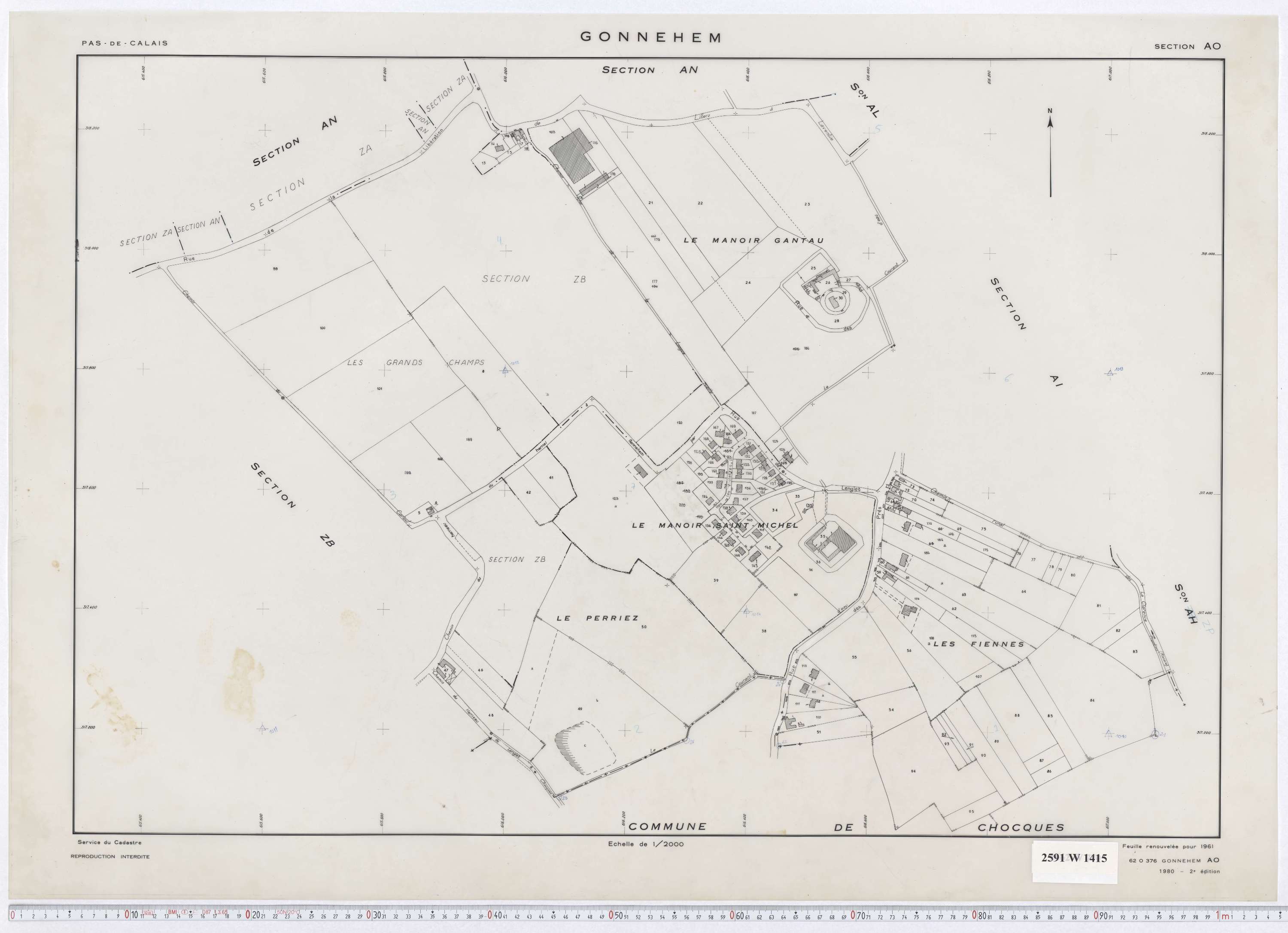 Gonnehem - Section AO.