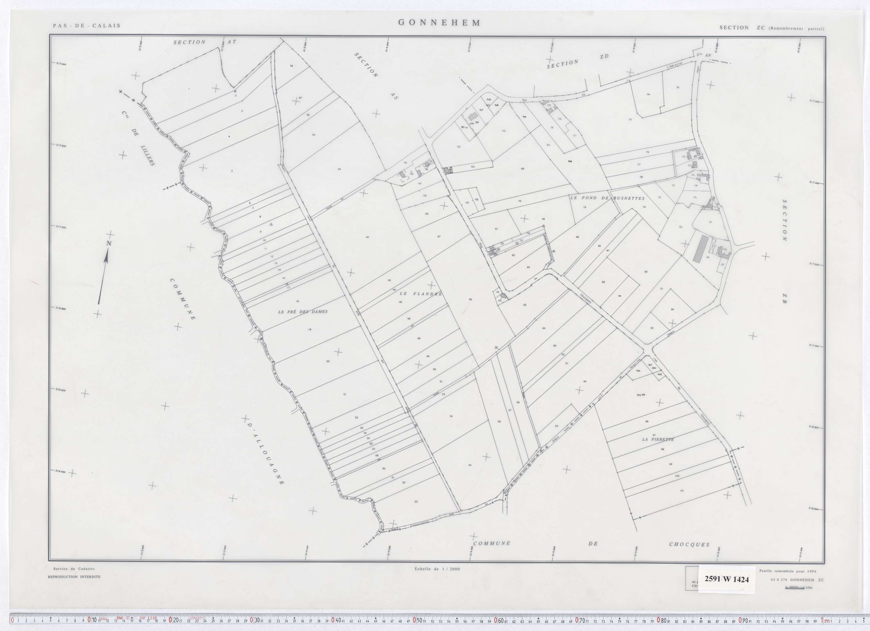 Gonnehem - Section ZC.