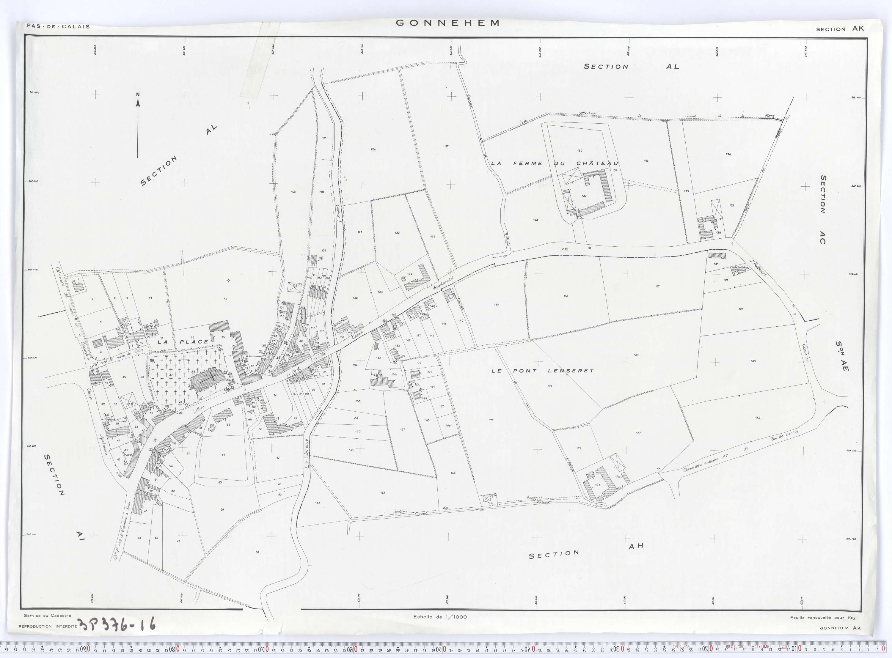 Gonnehem - Section AK.