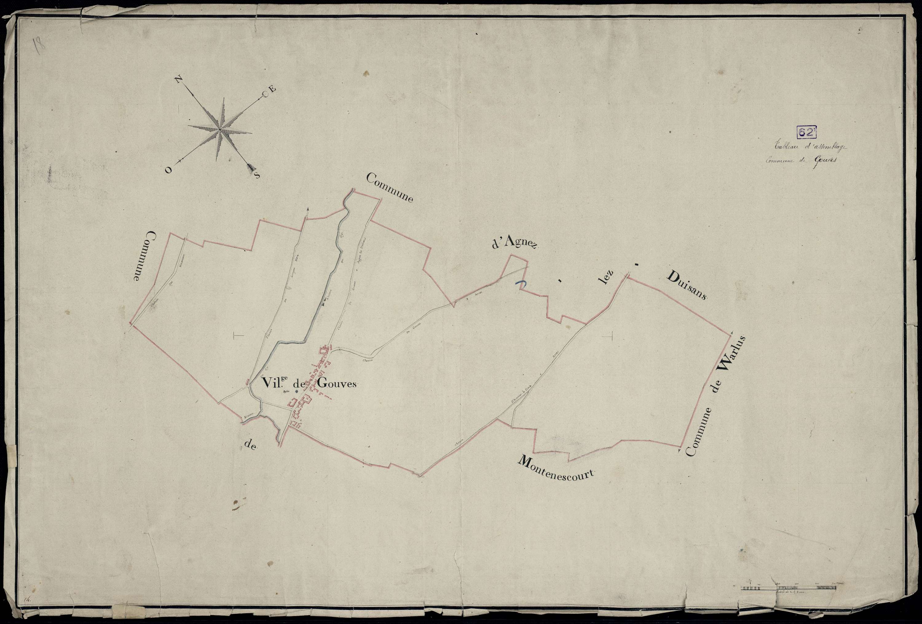 Gouves - Tableau d'assemblage