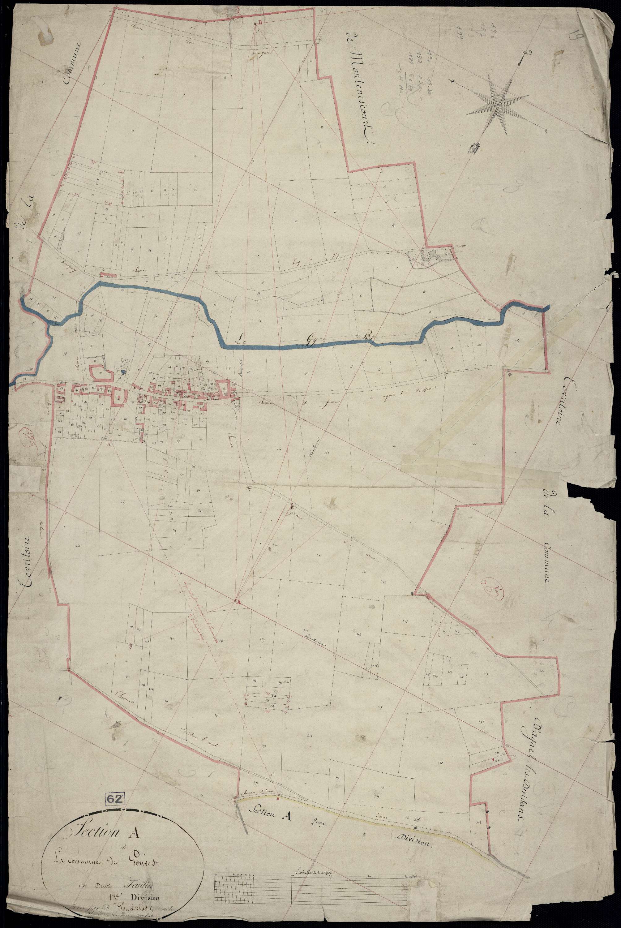 Gouves - Section A, 1re feuille