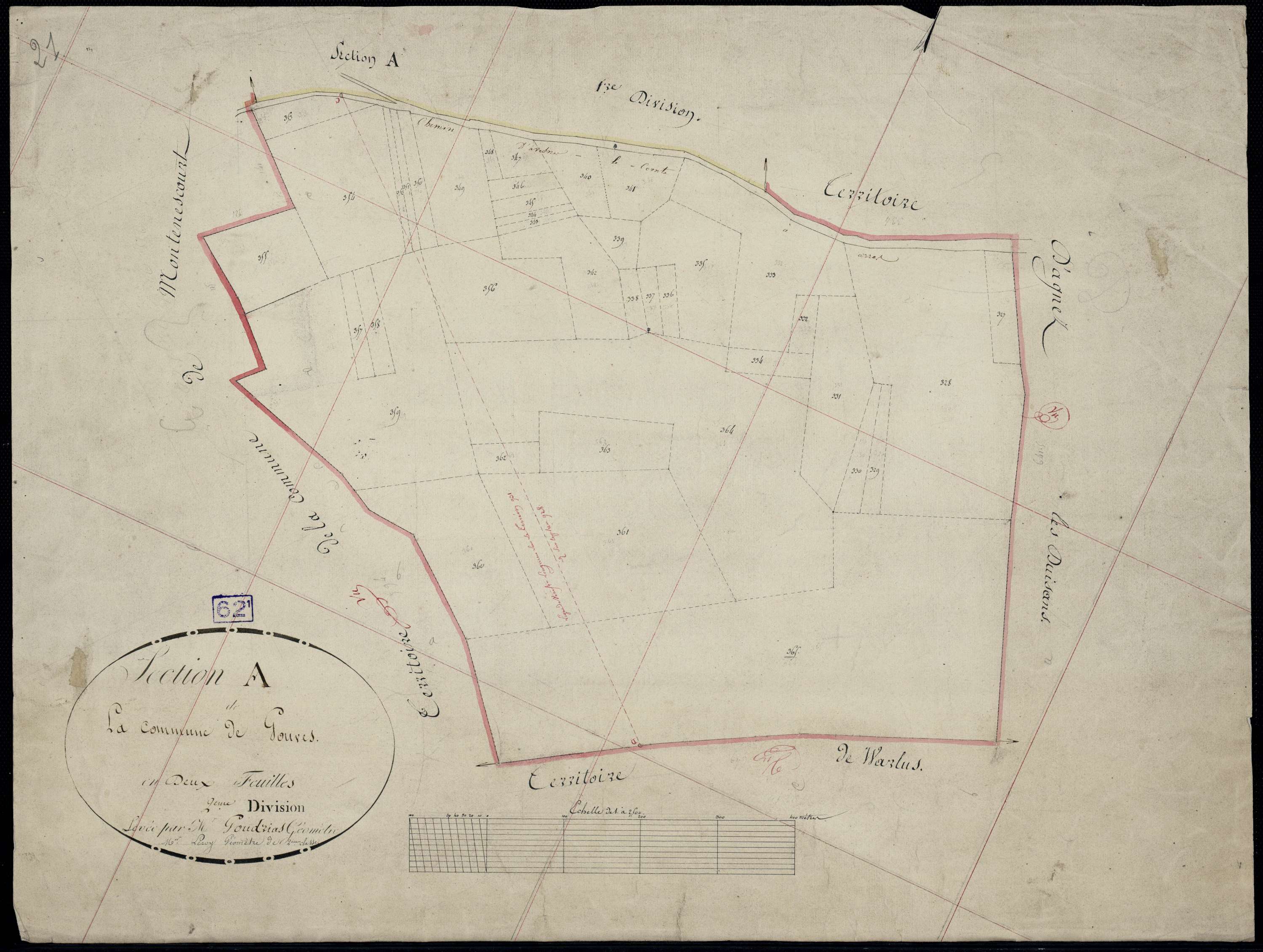 Gouves - Section A, 2e feuille