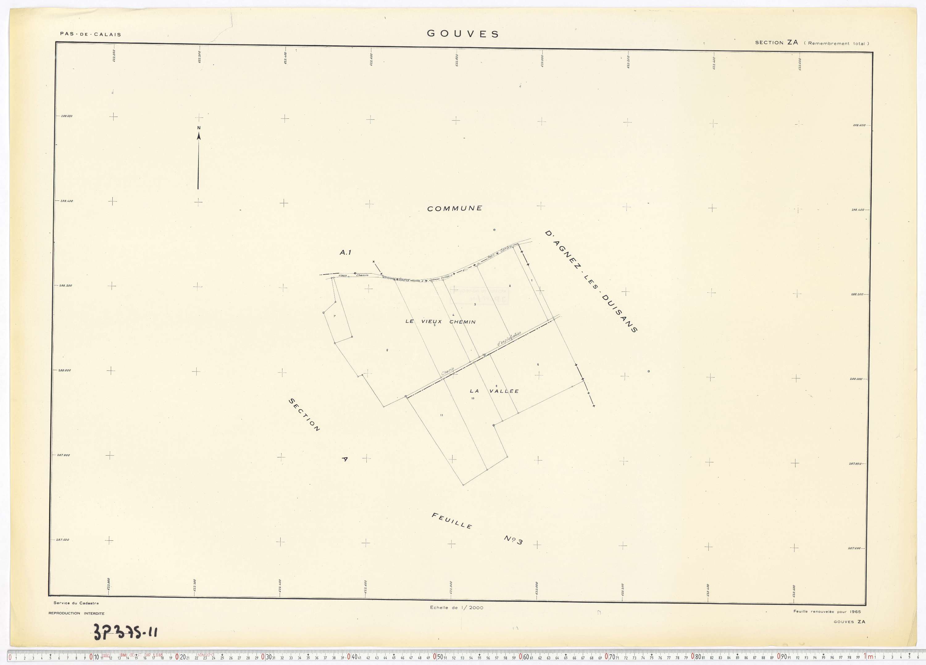 Gouves - Section ZA.