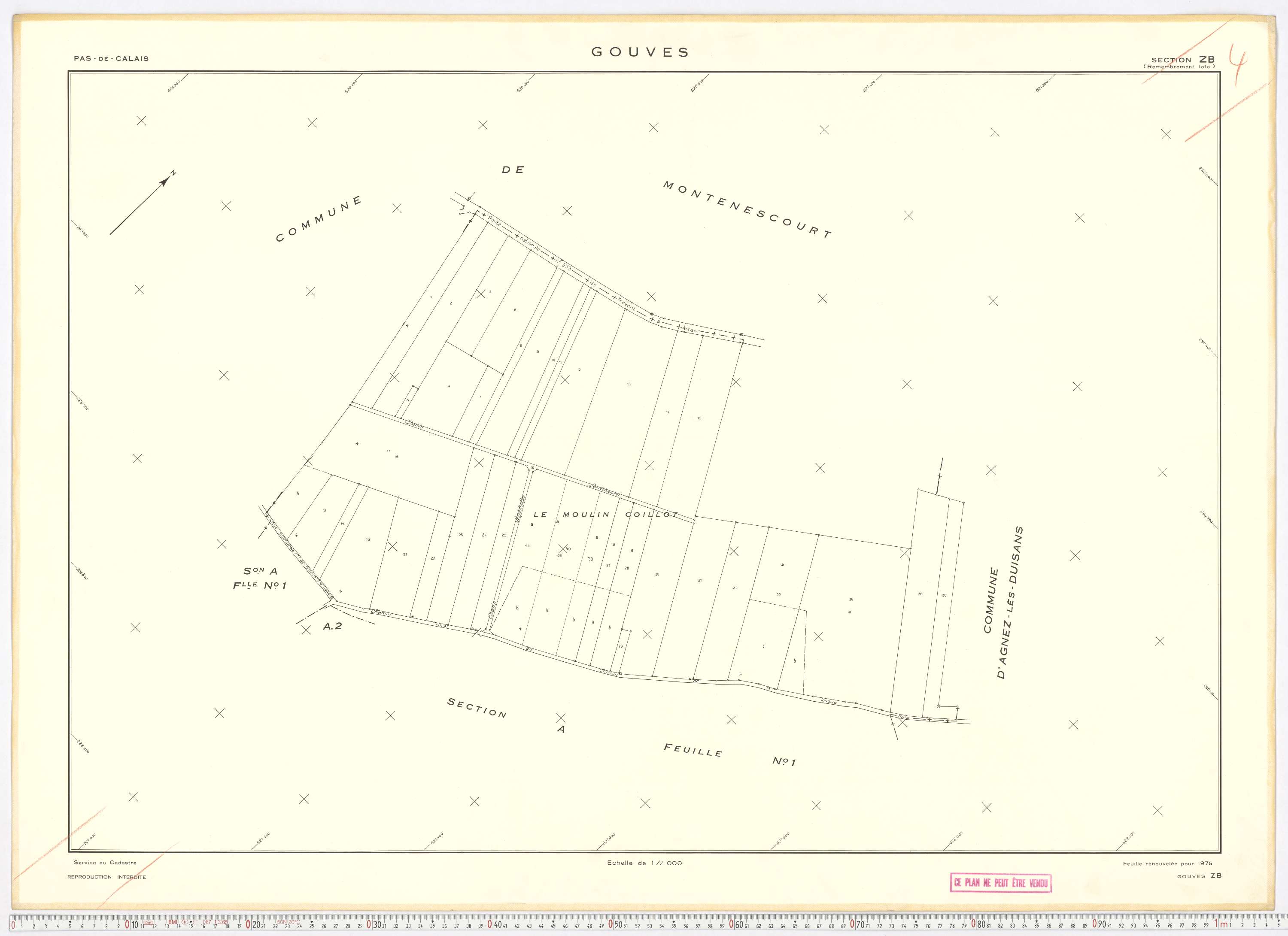 Gouves - Section ZB.