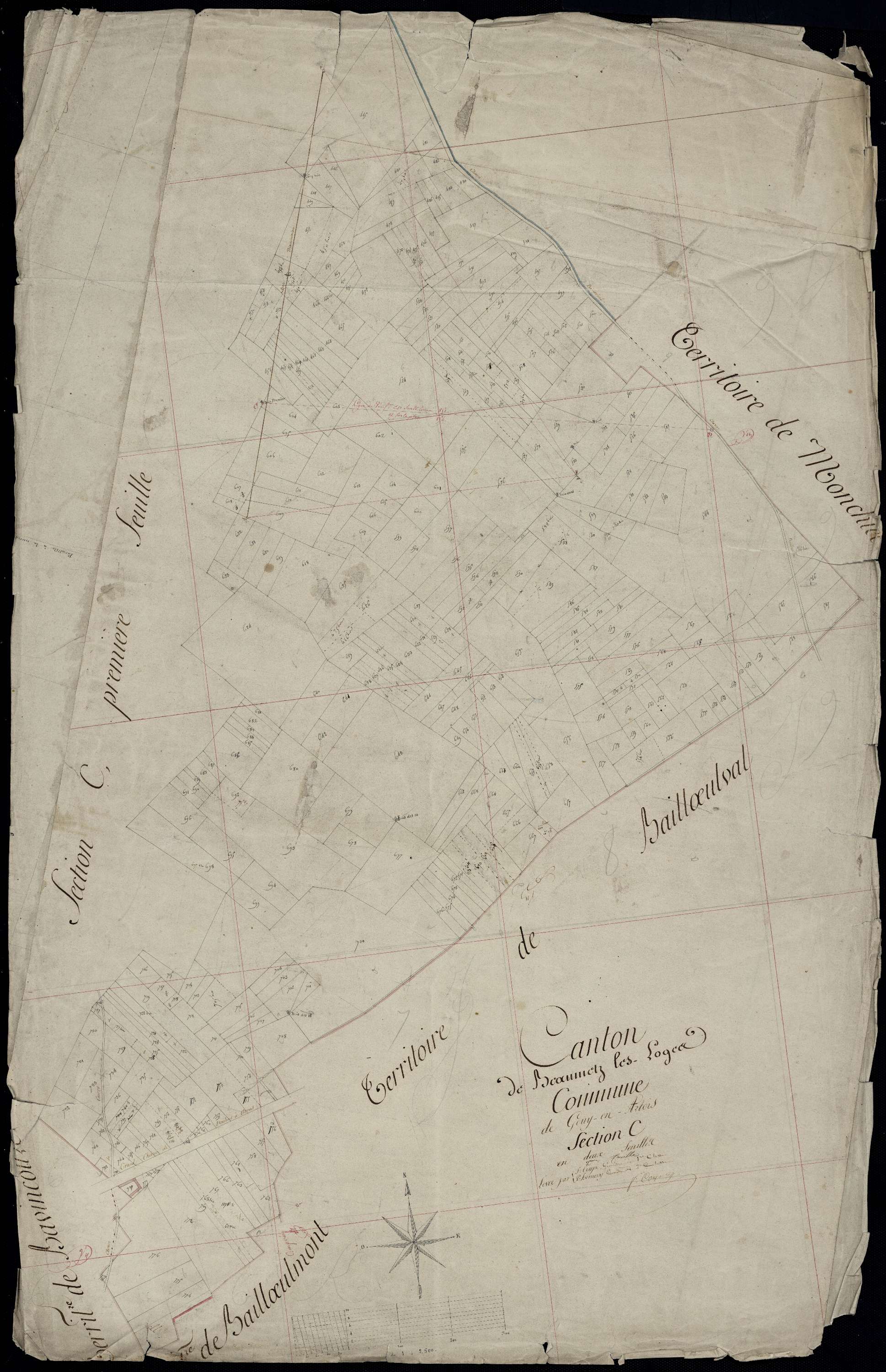 Gouy-en-Artois - Section C, 2e feuille