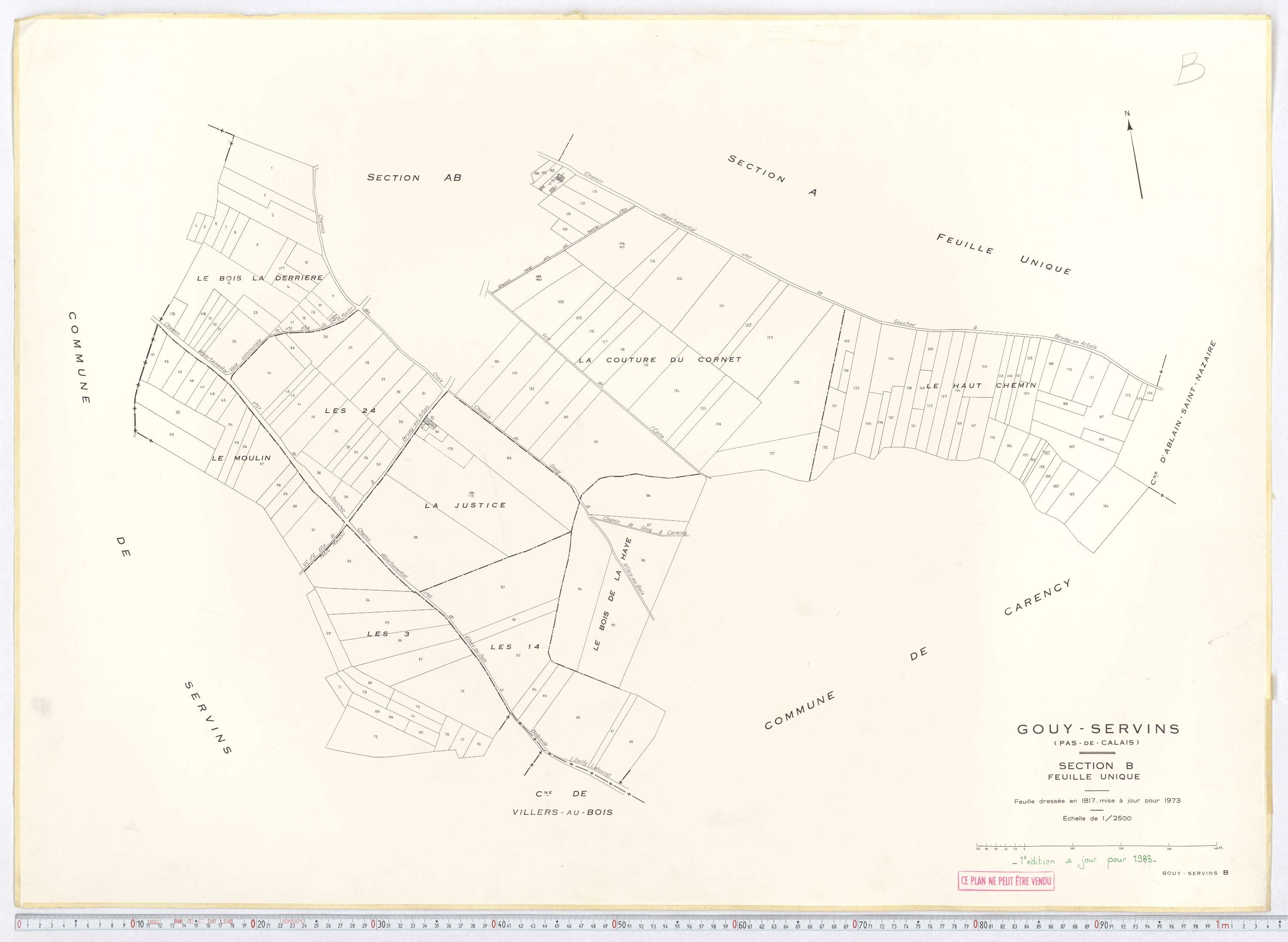 Gouy-Servins - Section B.