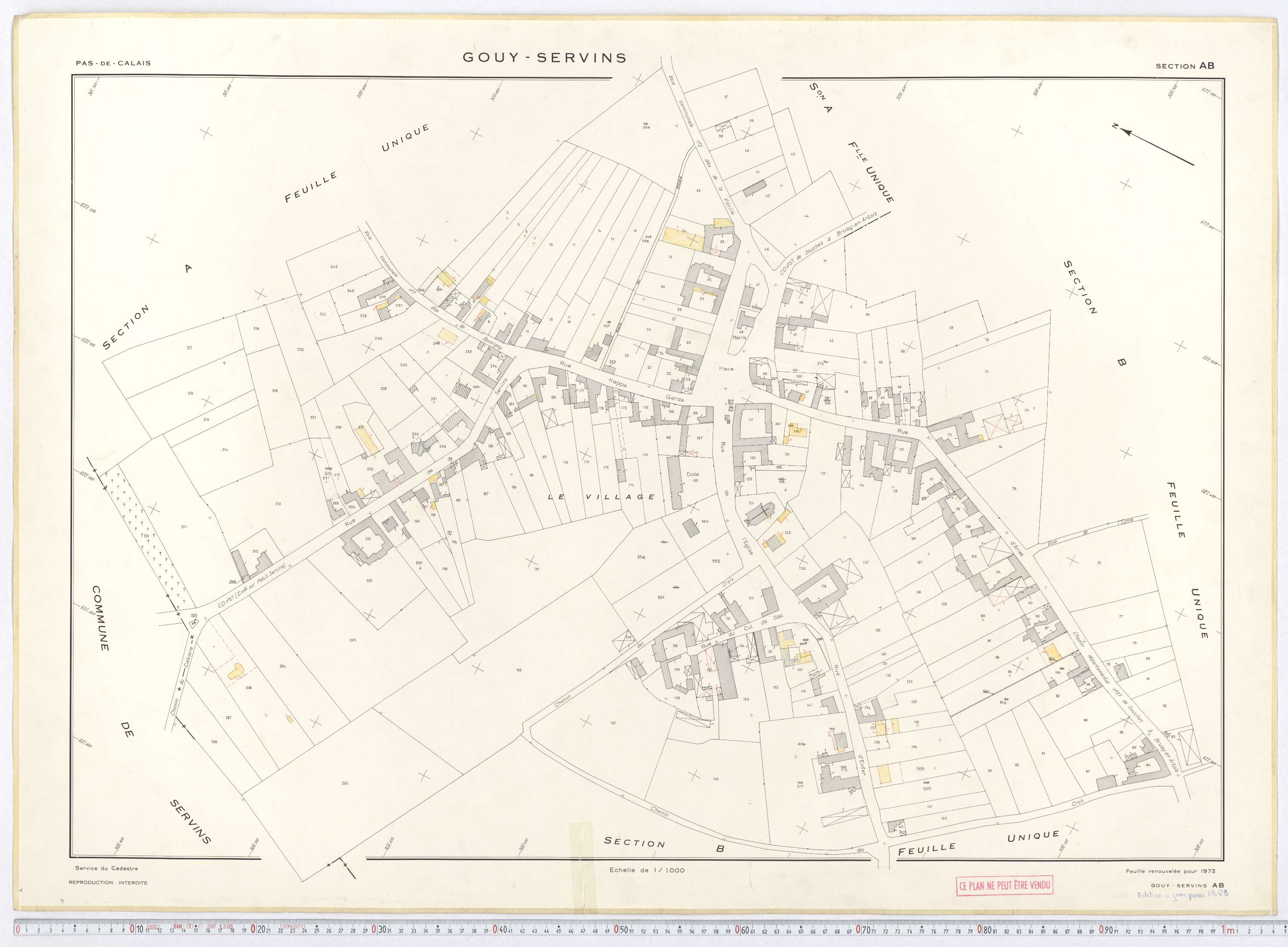 Gouy-Servins - Section AB.