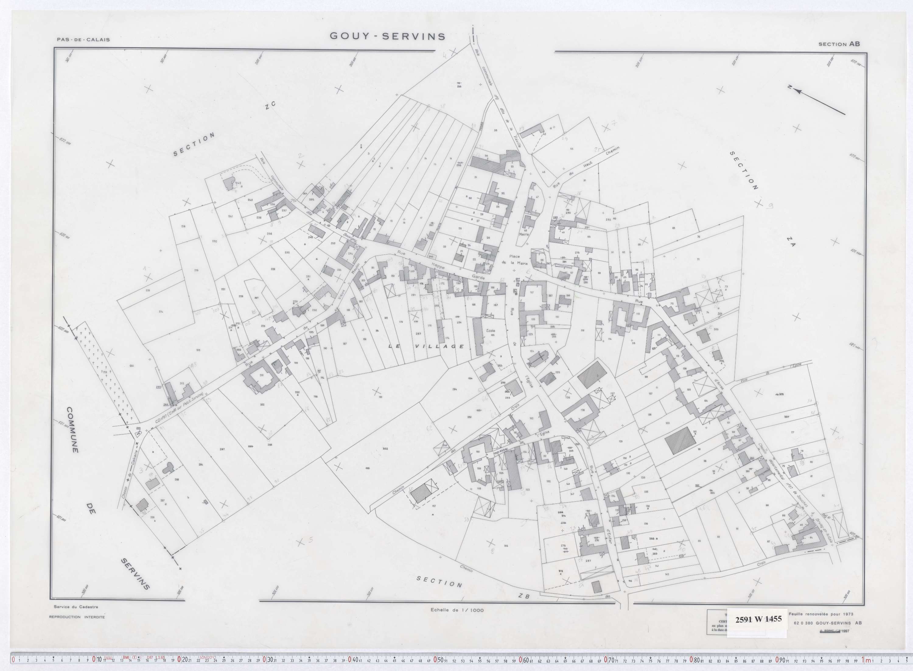 Gouy-Servins - Section AB.