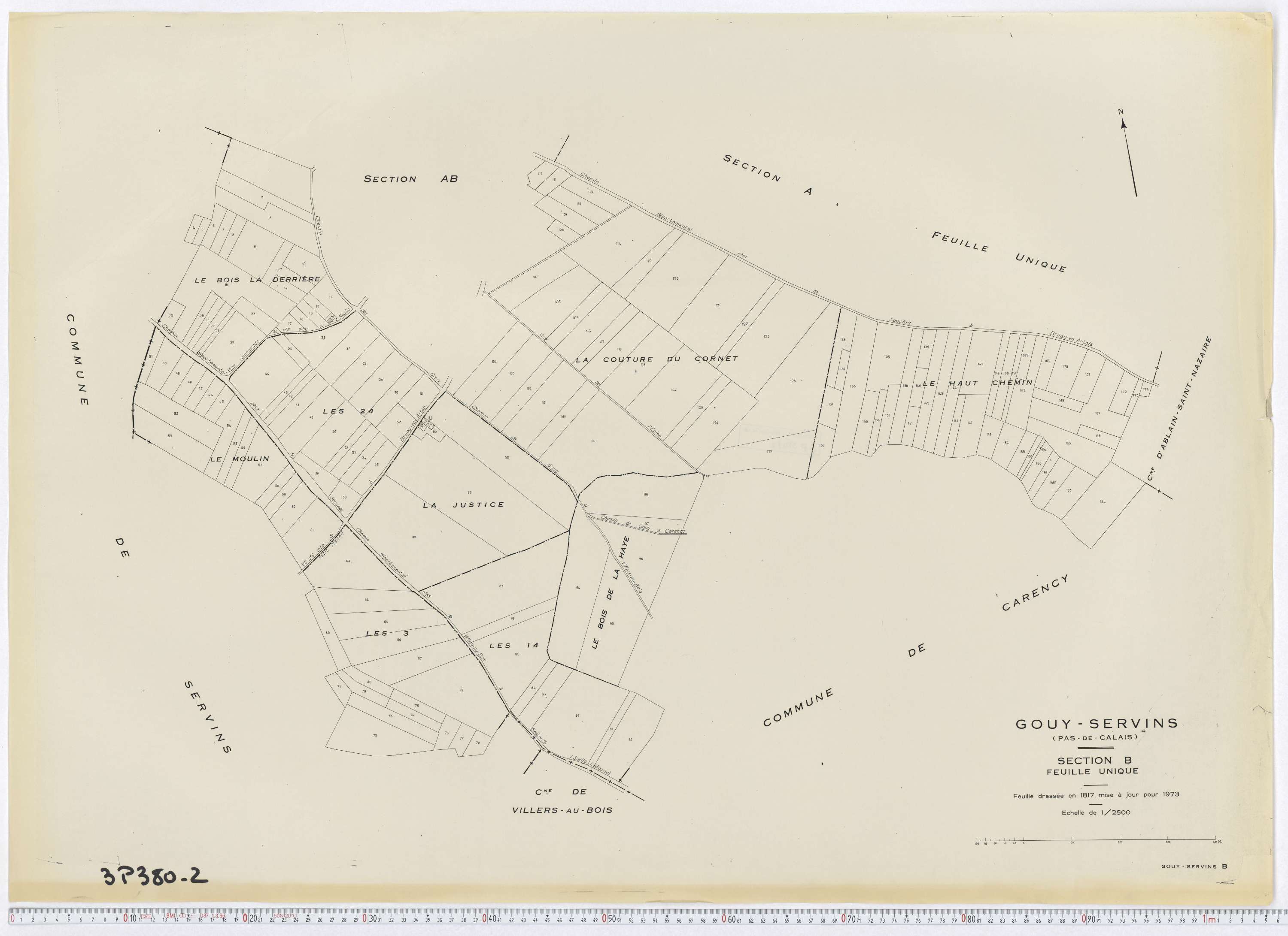 Gouy-Servins - Section B.