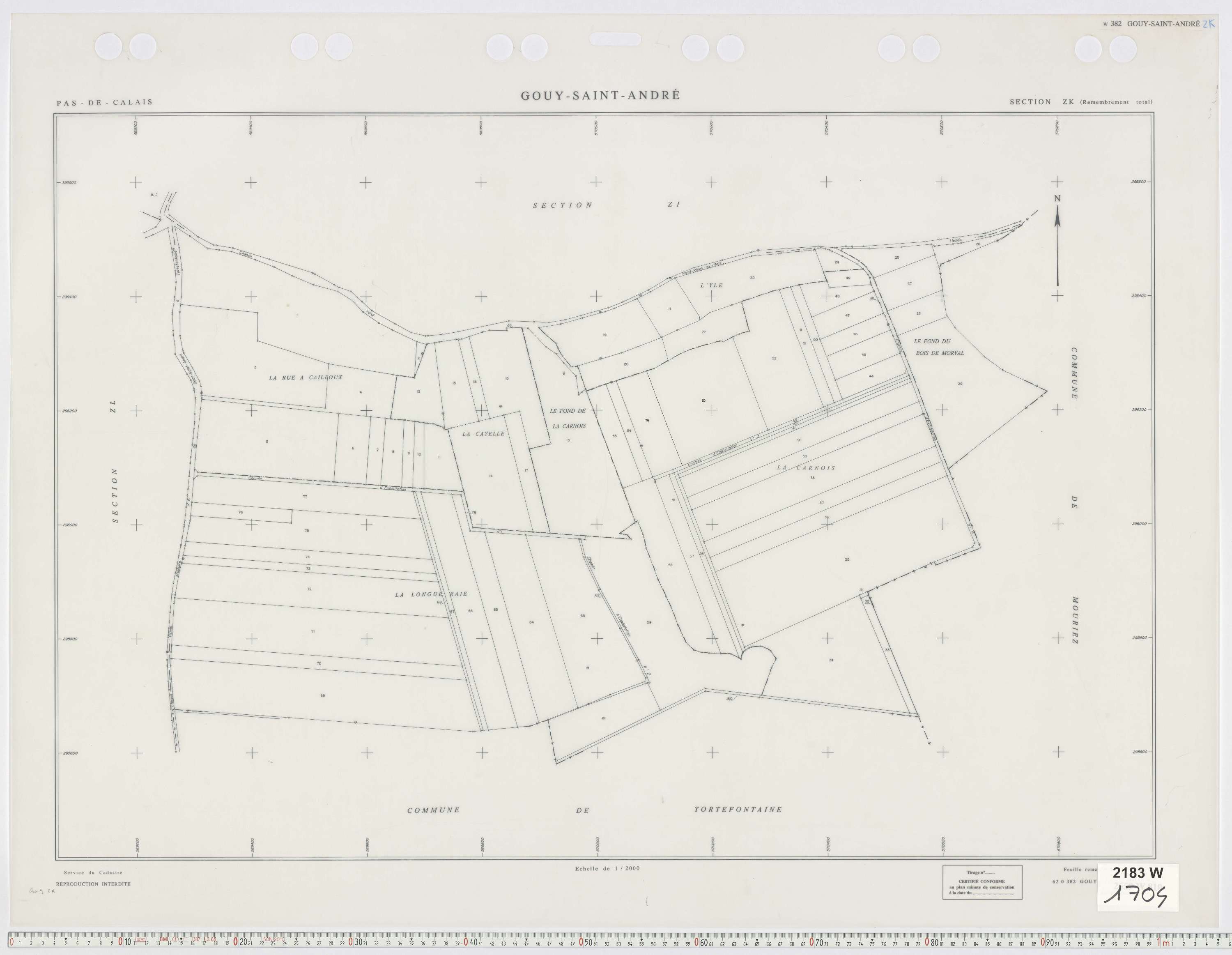 Gouy-Saint-André - Section ZK.