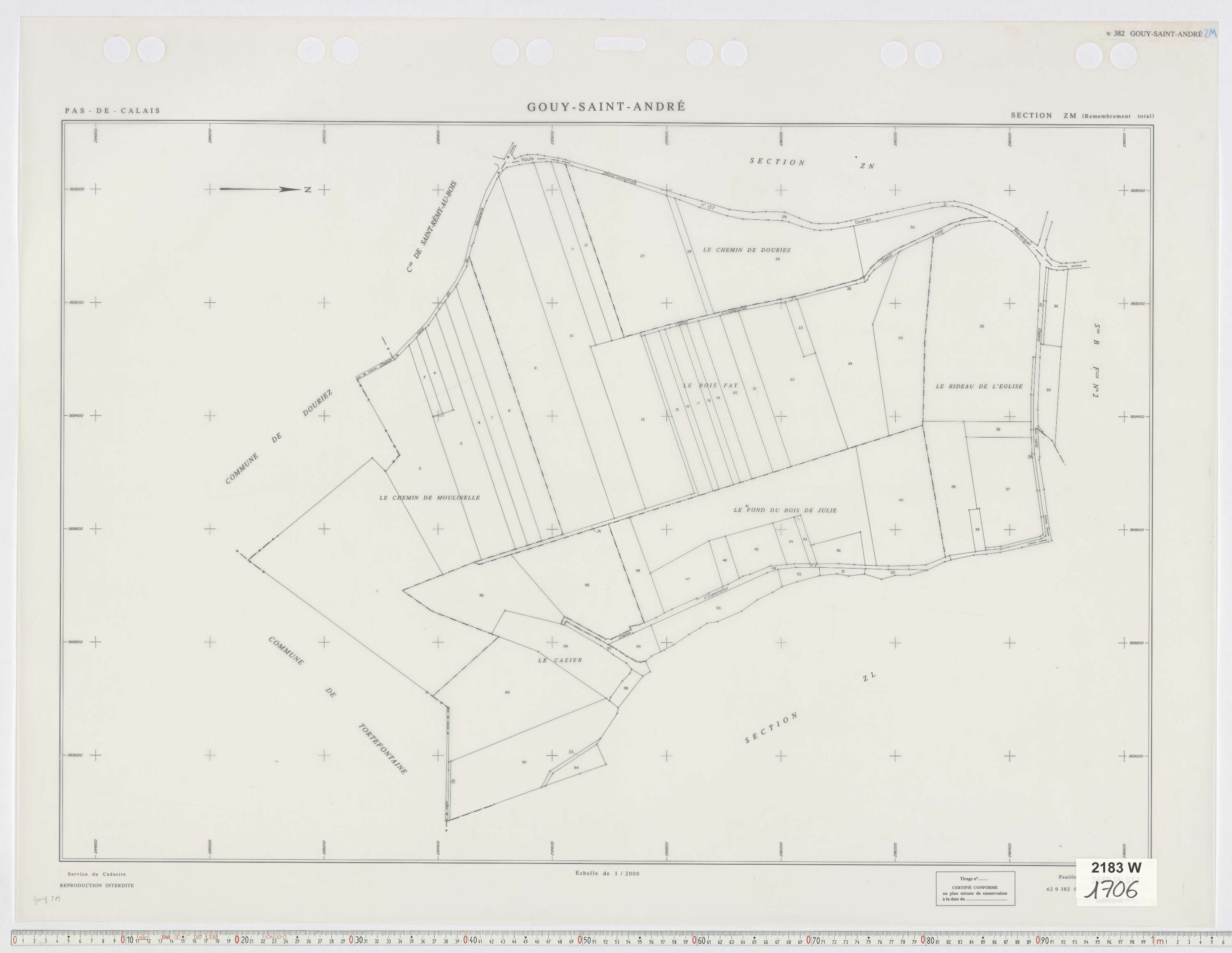 Gouy-Saint-André - Section ZM.