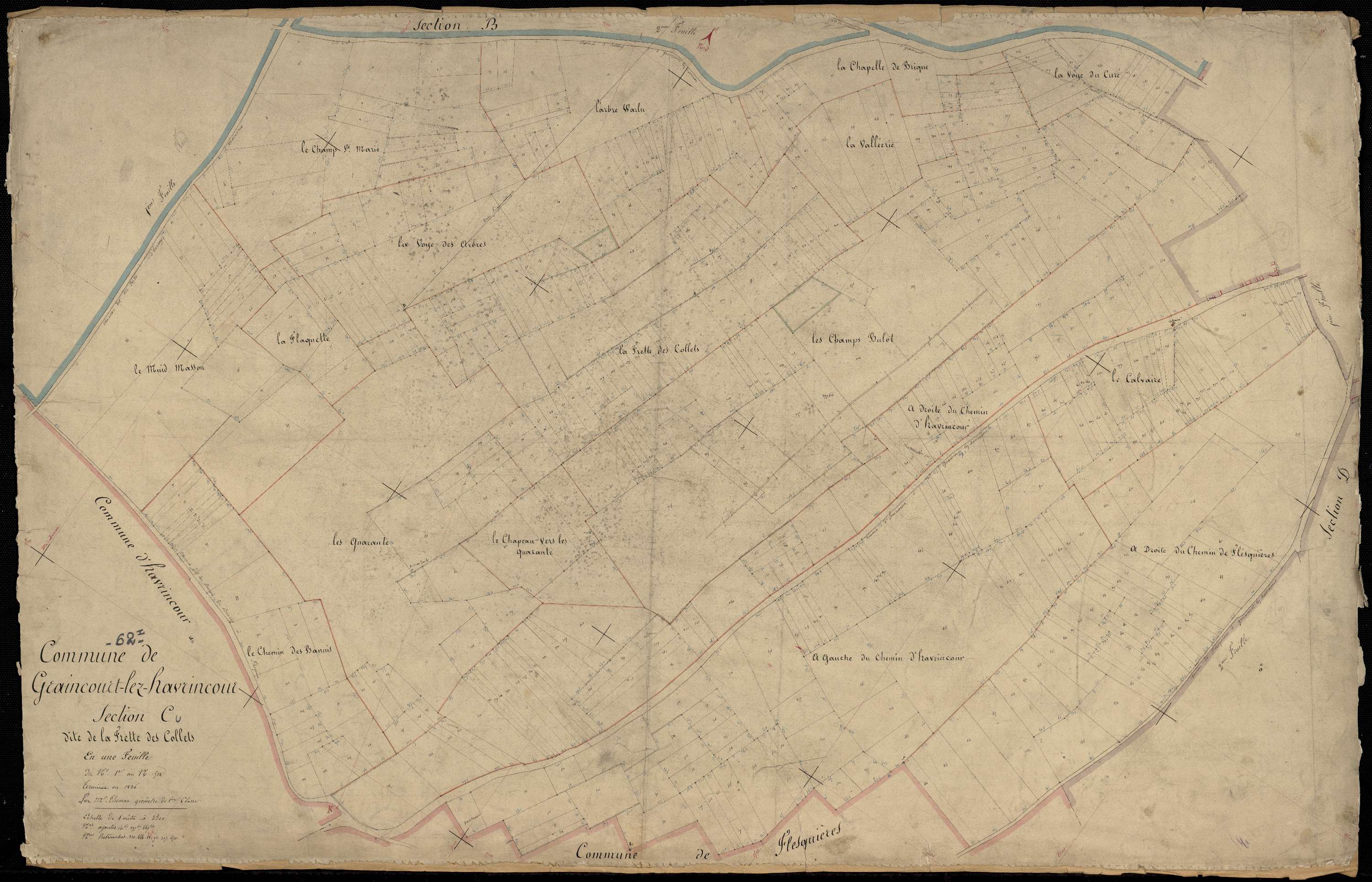 Graincourt-lès-Havrincourt - Section C