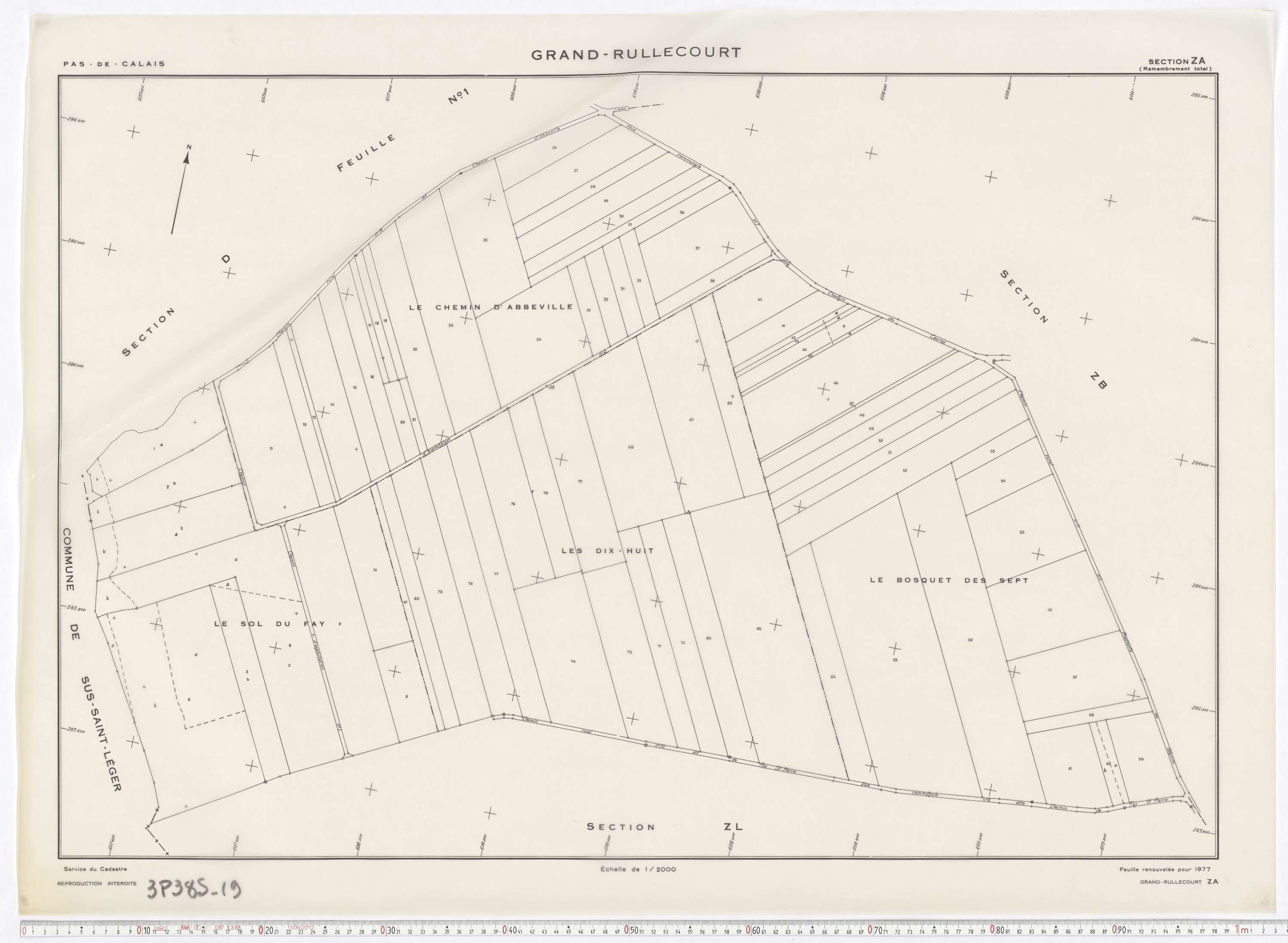 Grand-Rullecourt - Section ZA.