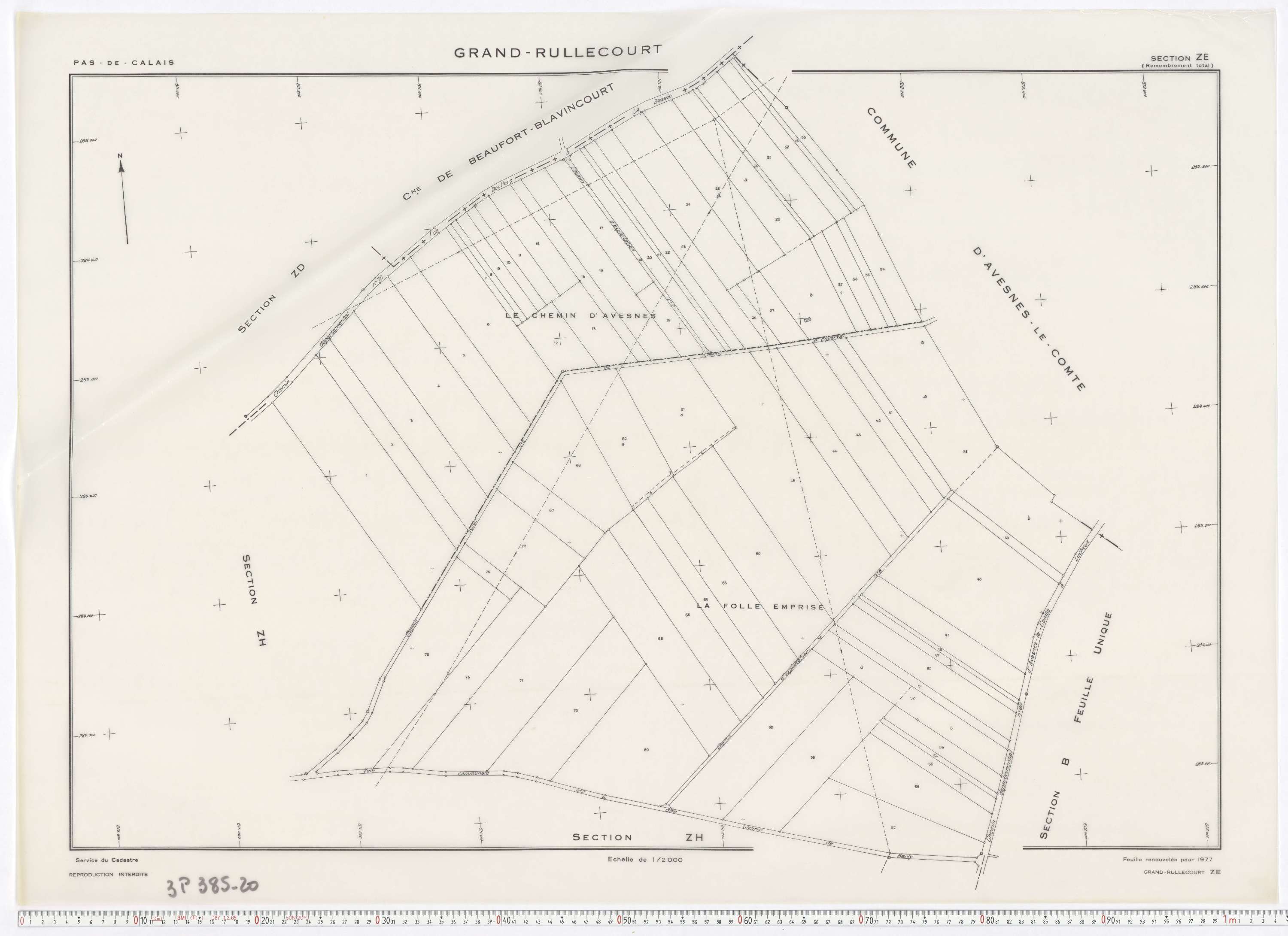 Grand-Rullecourt - Section ZE.