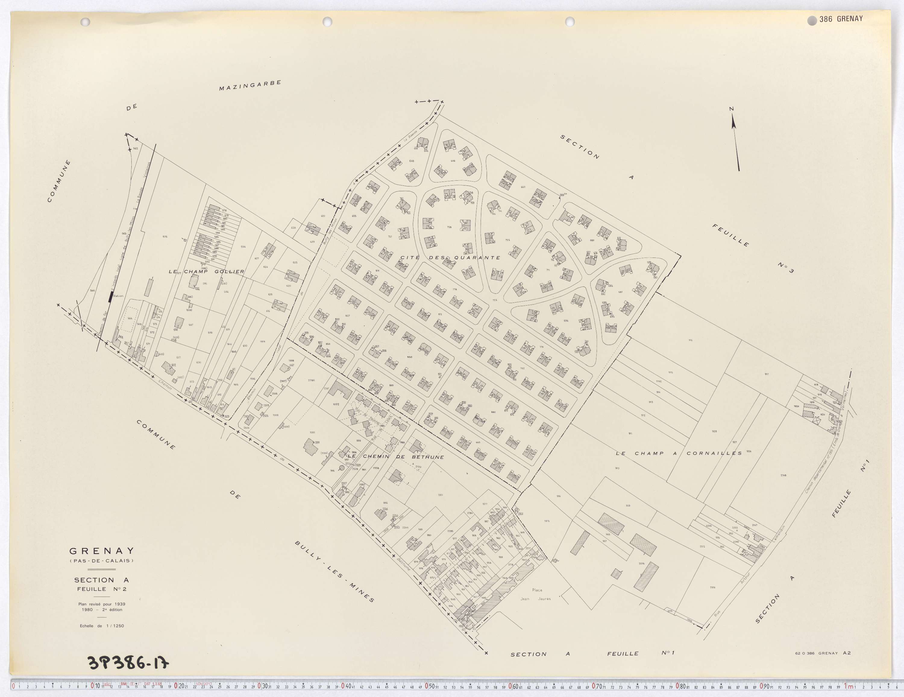 Grenay - Section A, feuille 2.