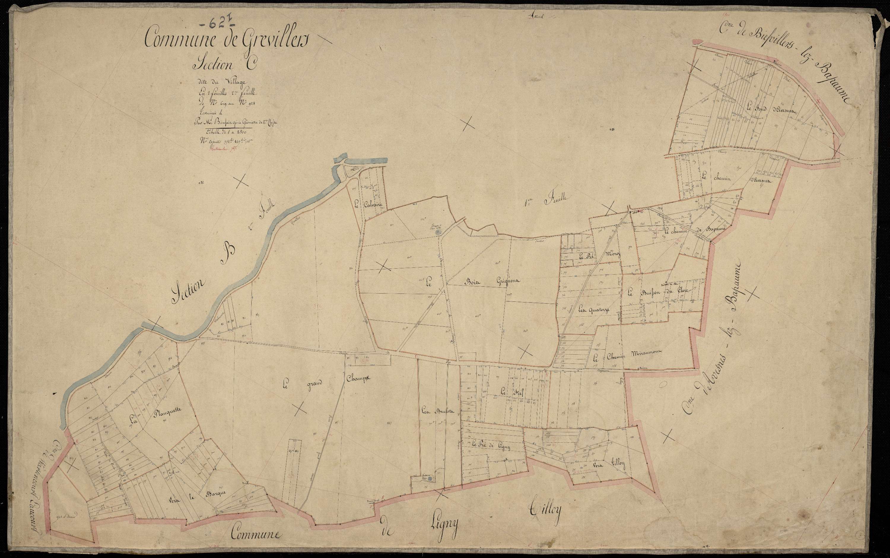 Grévillers - Section C, 2e feuille