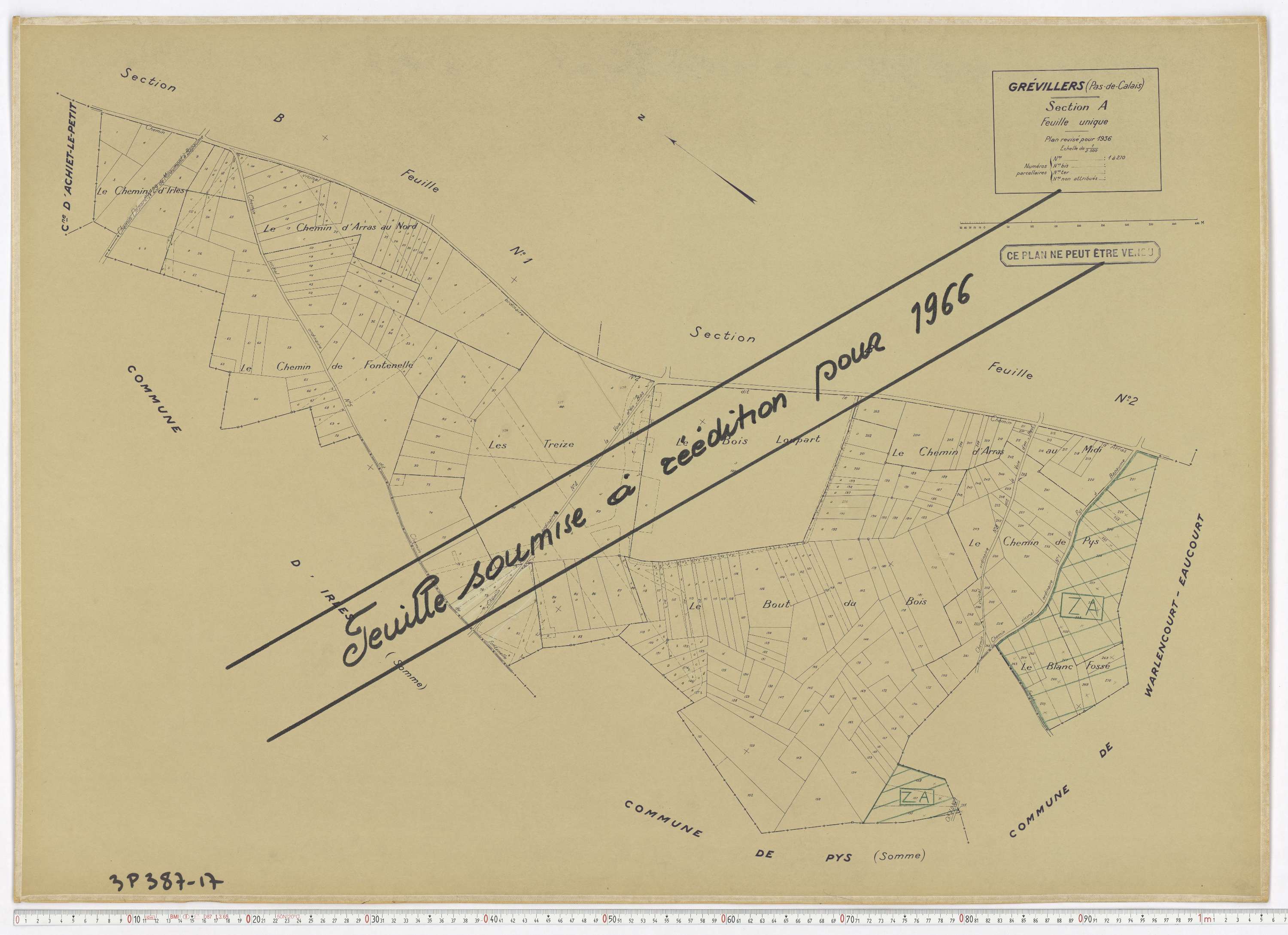 Grévillers - Section A.