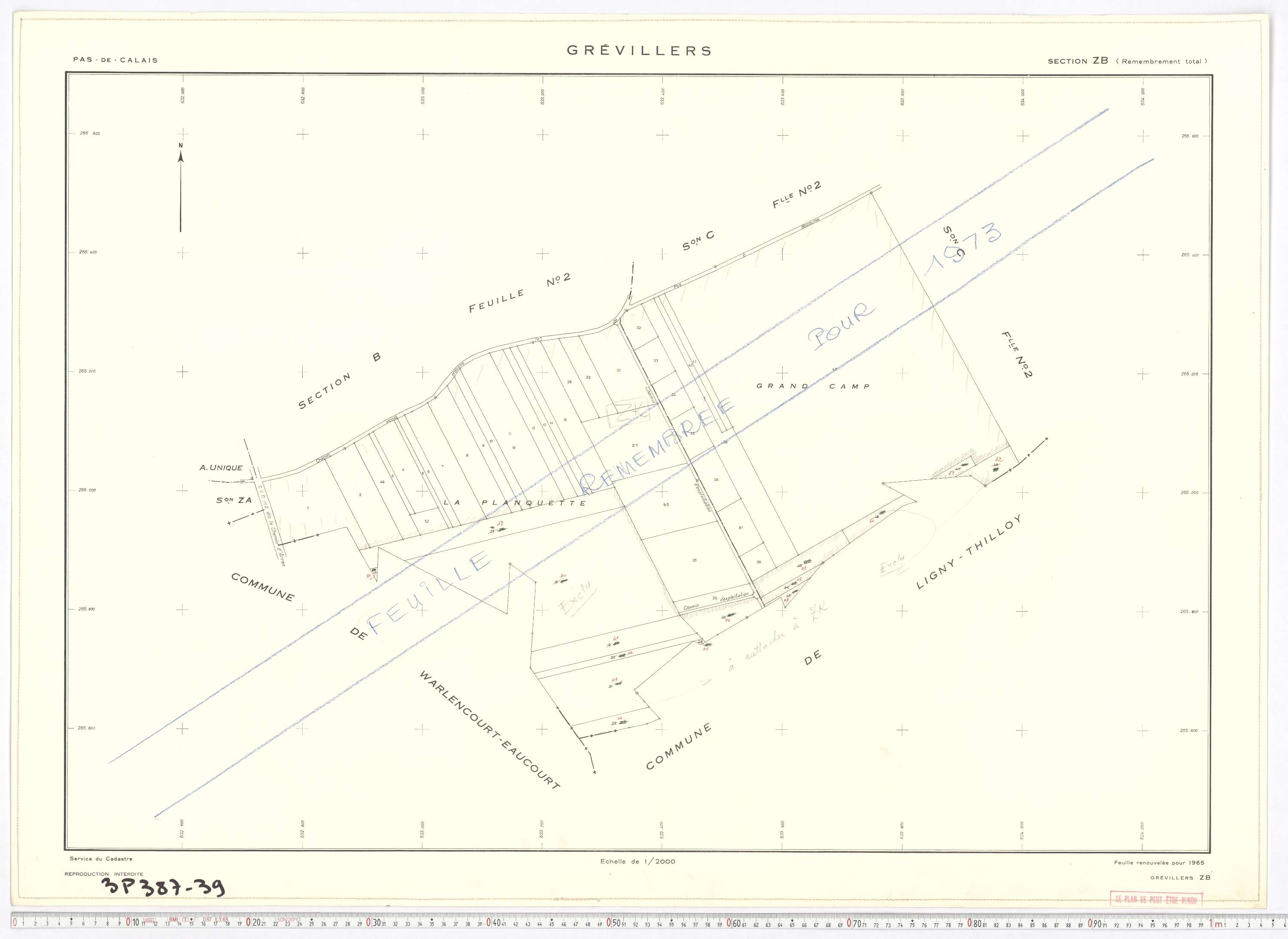 Grévillers - Section ZB.