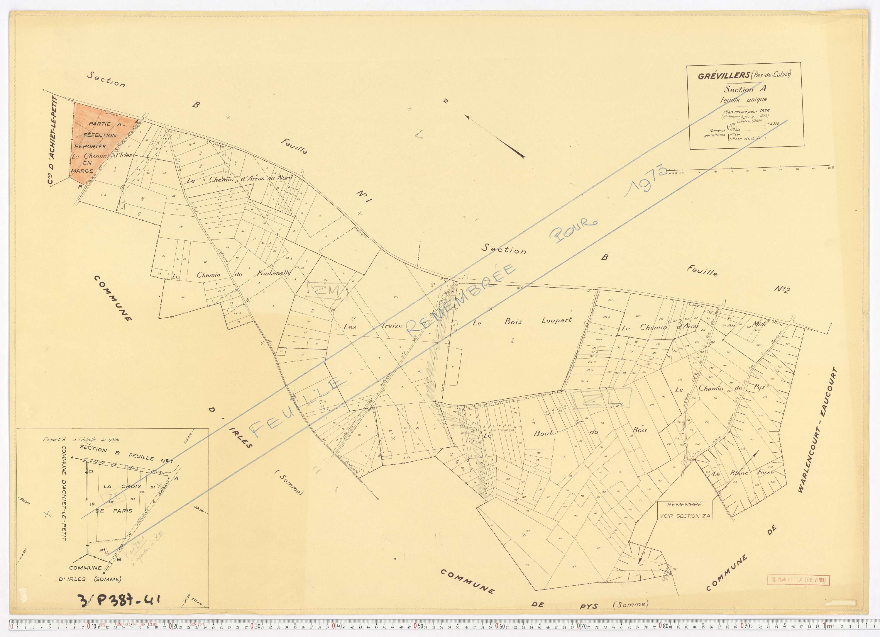 Grévillers - Section A.