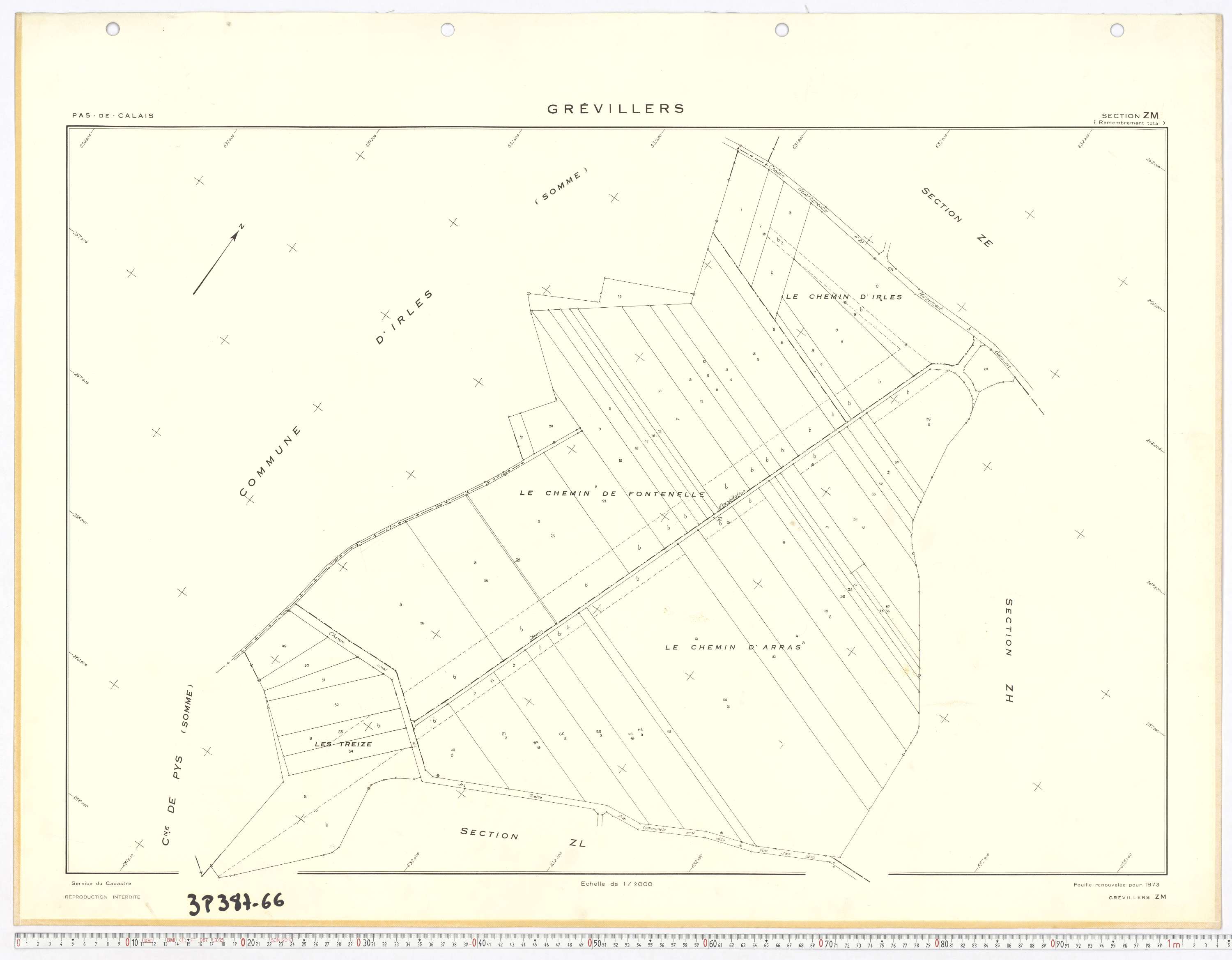 Grévillers - Section ZM.