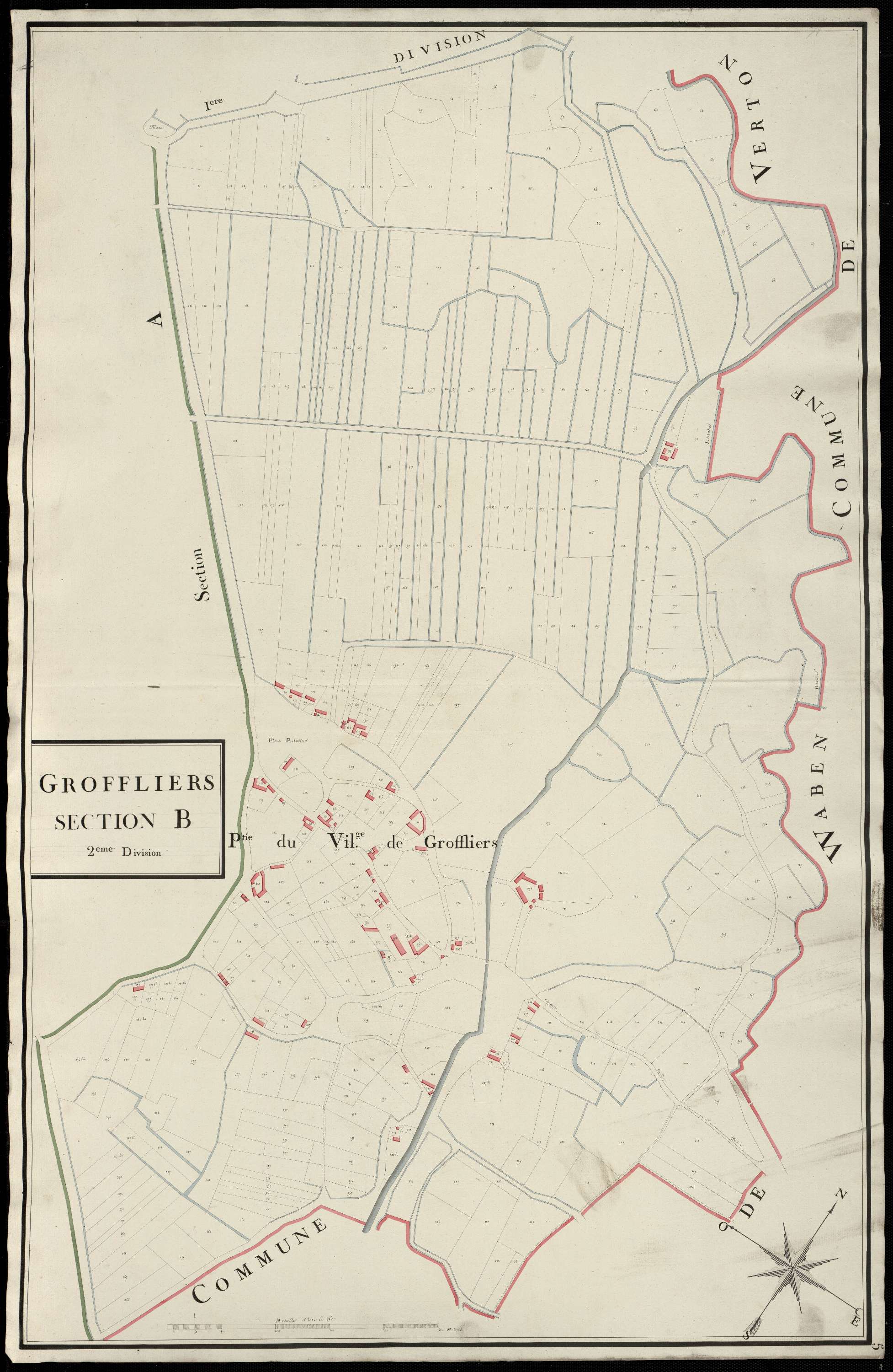 Groffliers - Section B, 2e feuille
