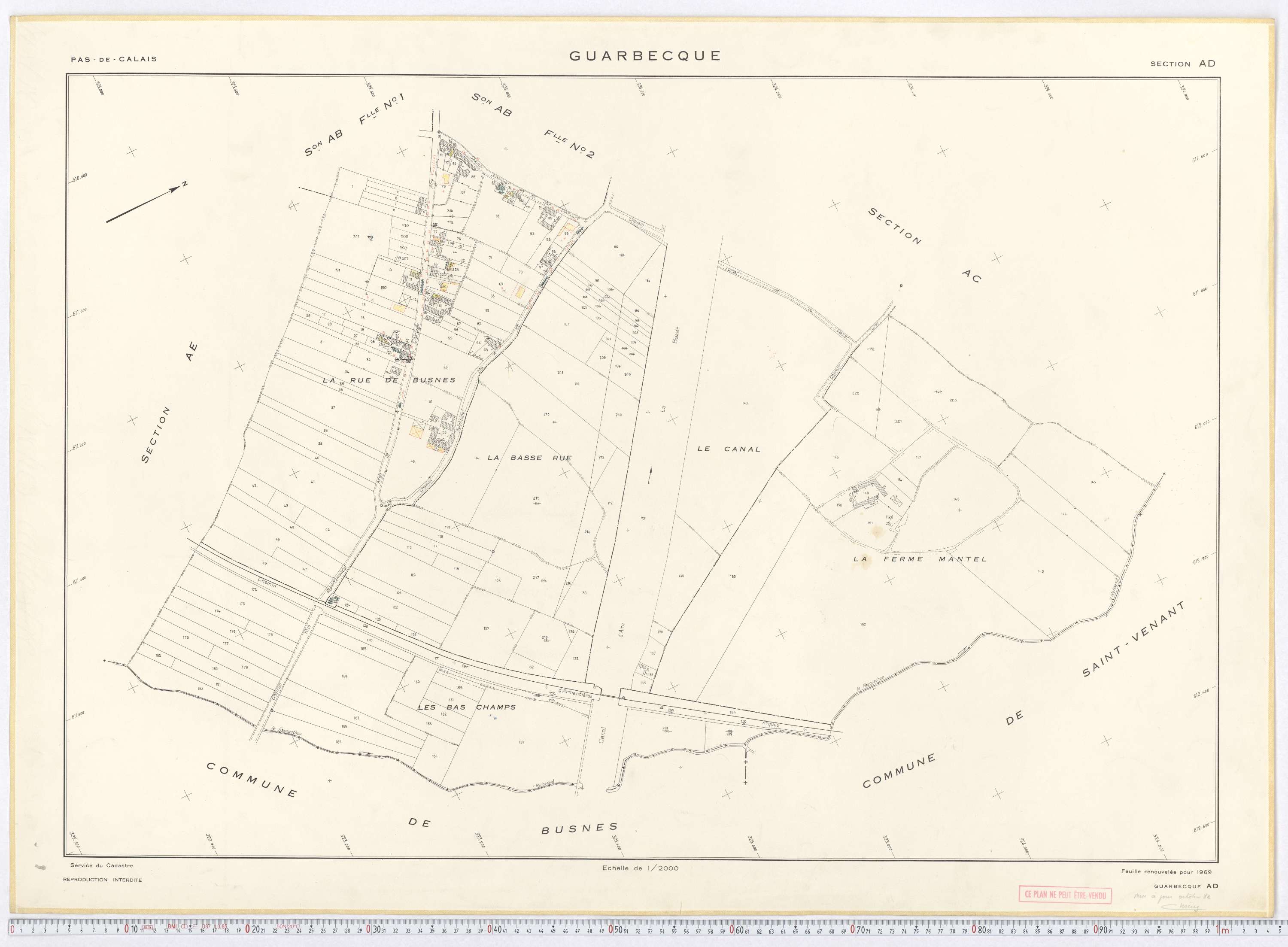 Guarbecque - Section AD.