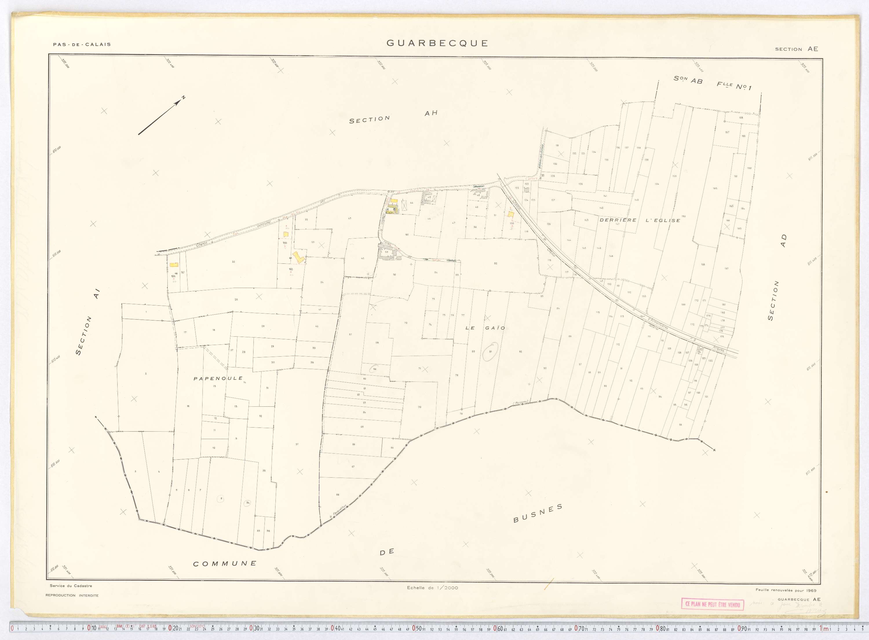 Guarbecque - Section AE.